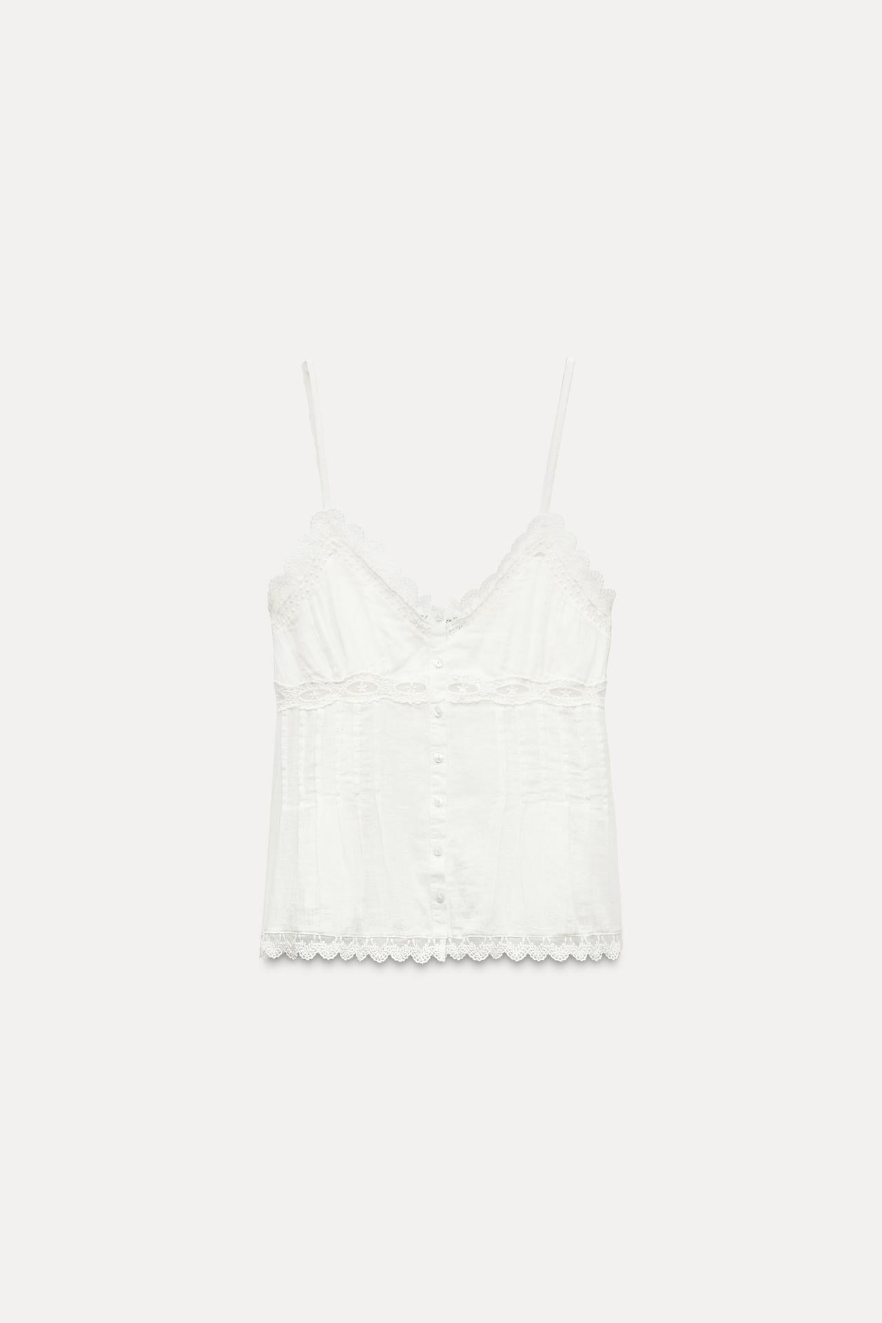 Liza | Embroidered Star Top
