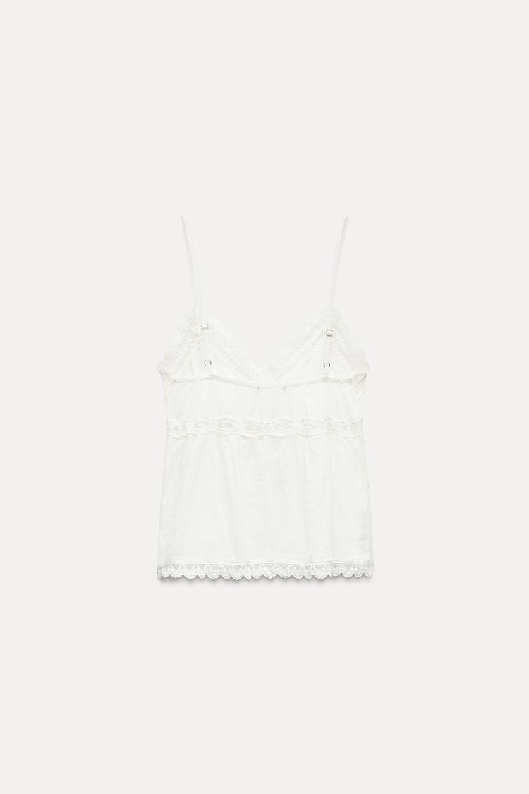 Liza | Embroidered Star Top