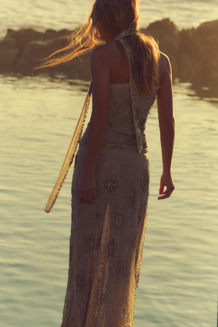 Zendaya Beaded Top