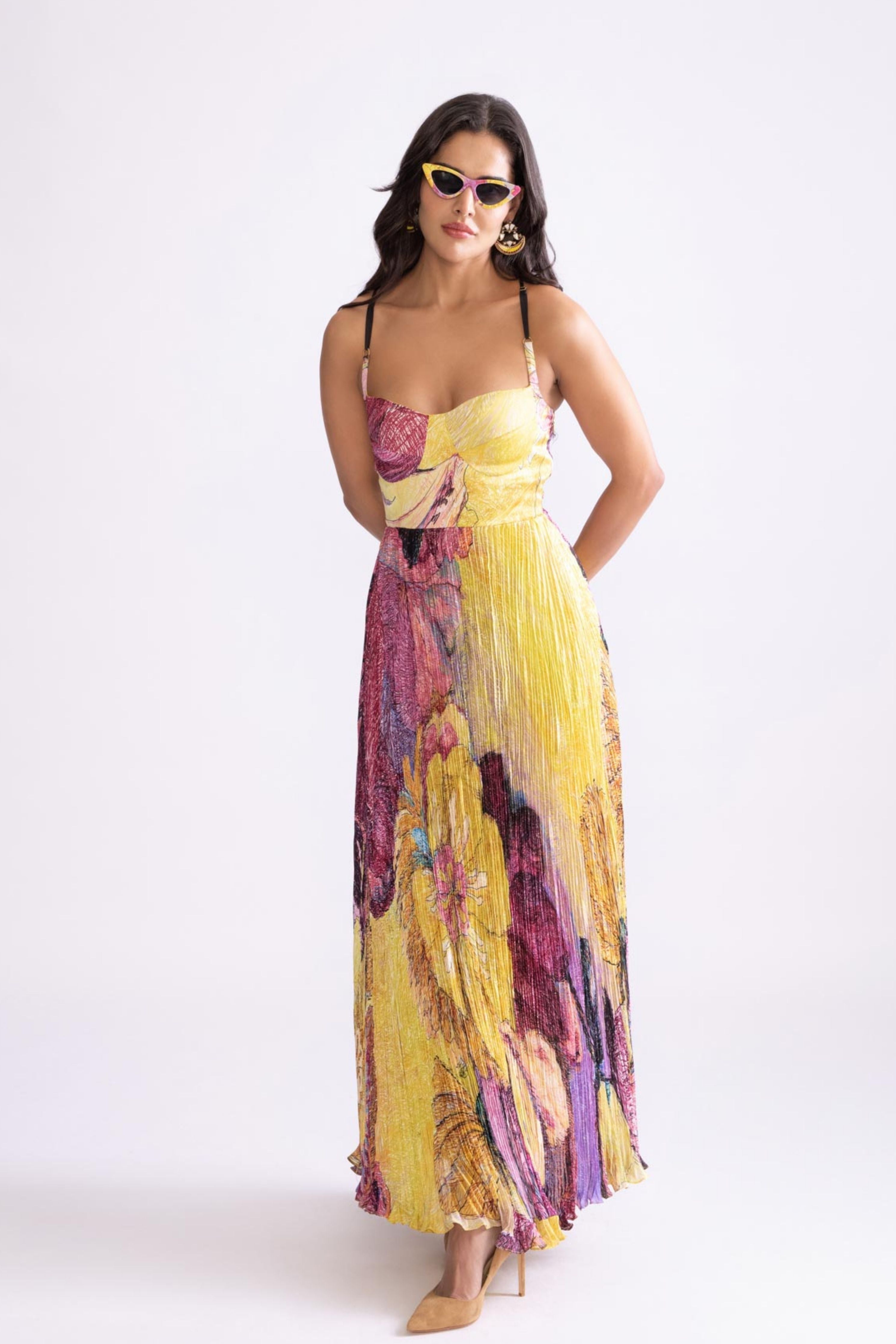 Nala | Multicolor Maxi Dress