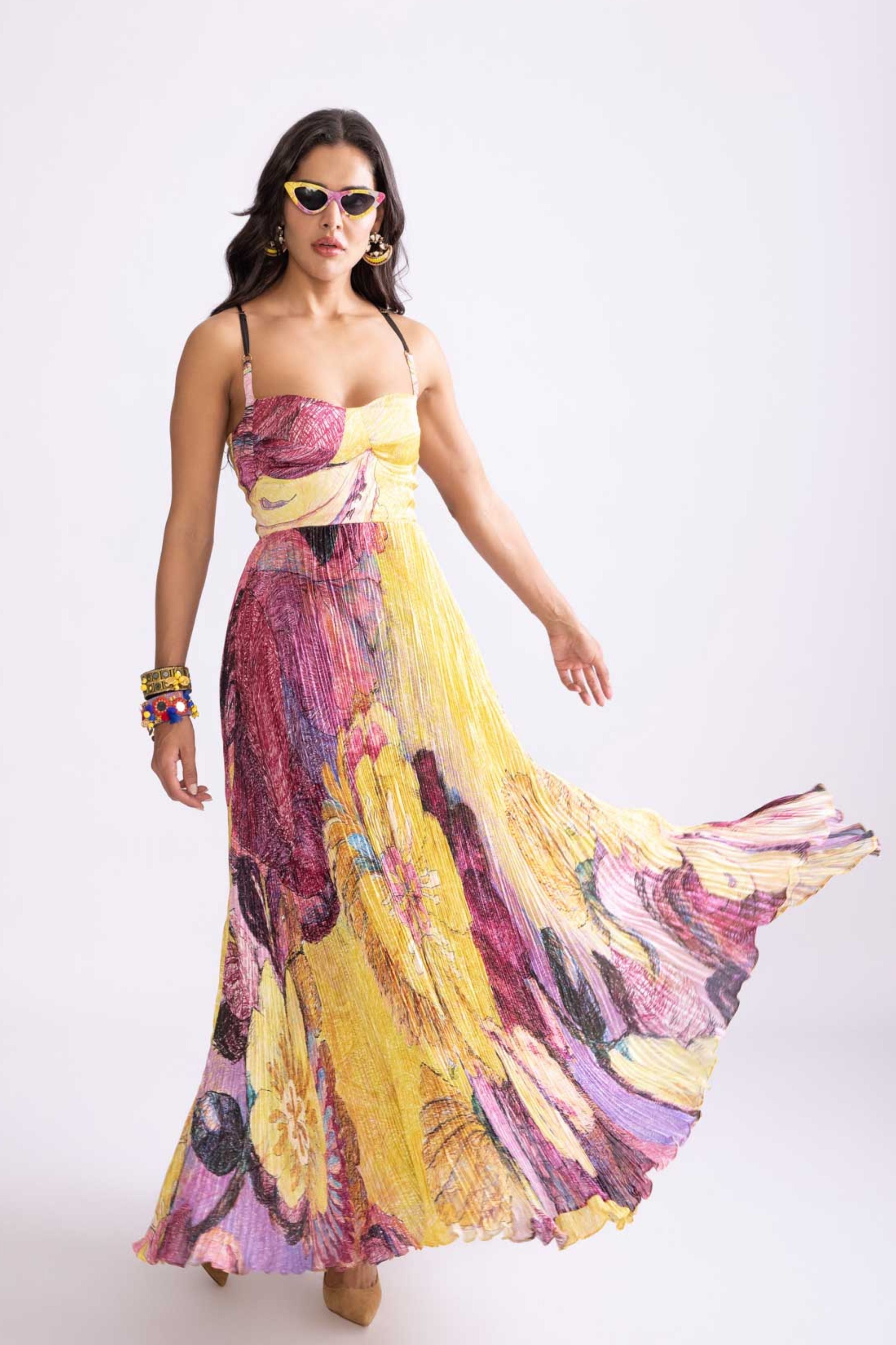 Nala | Multicolor Maxi Dress