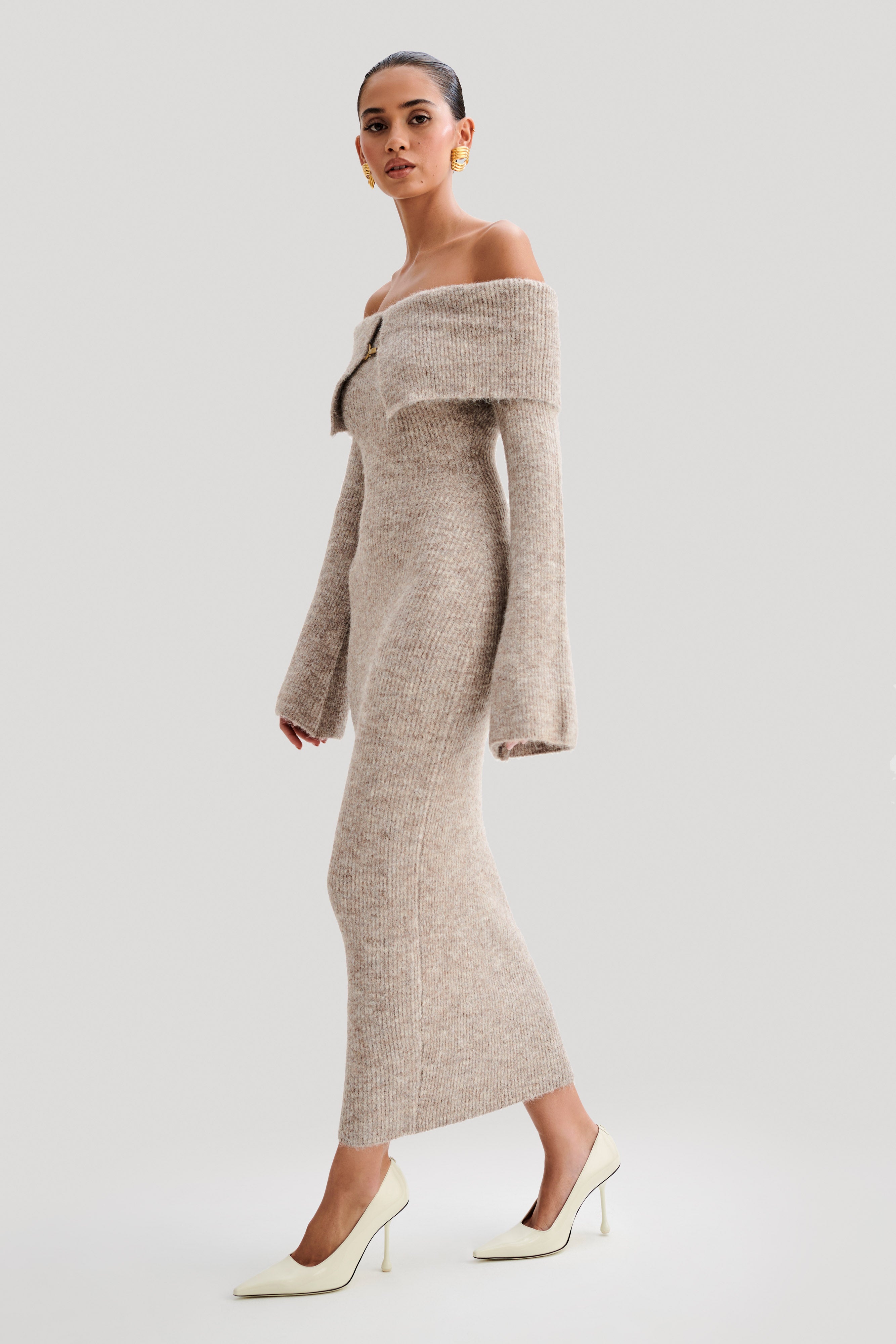 Bella | Knit Midi Dress