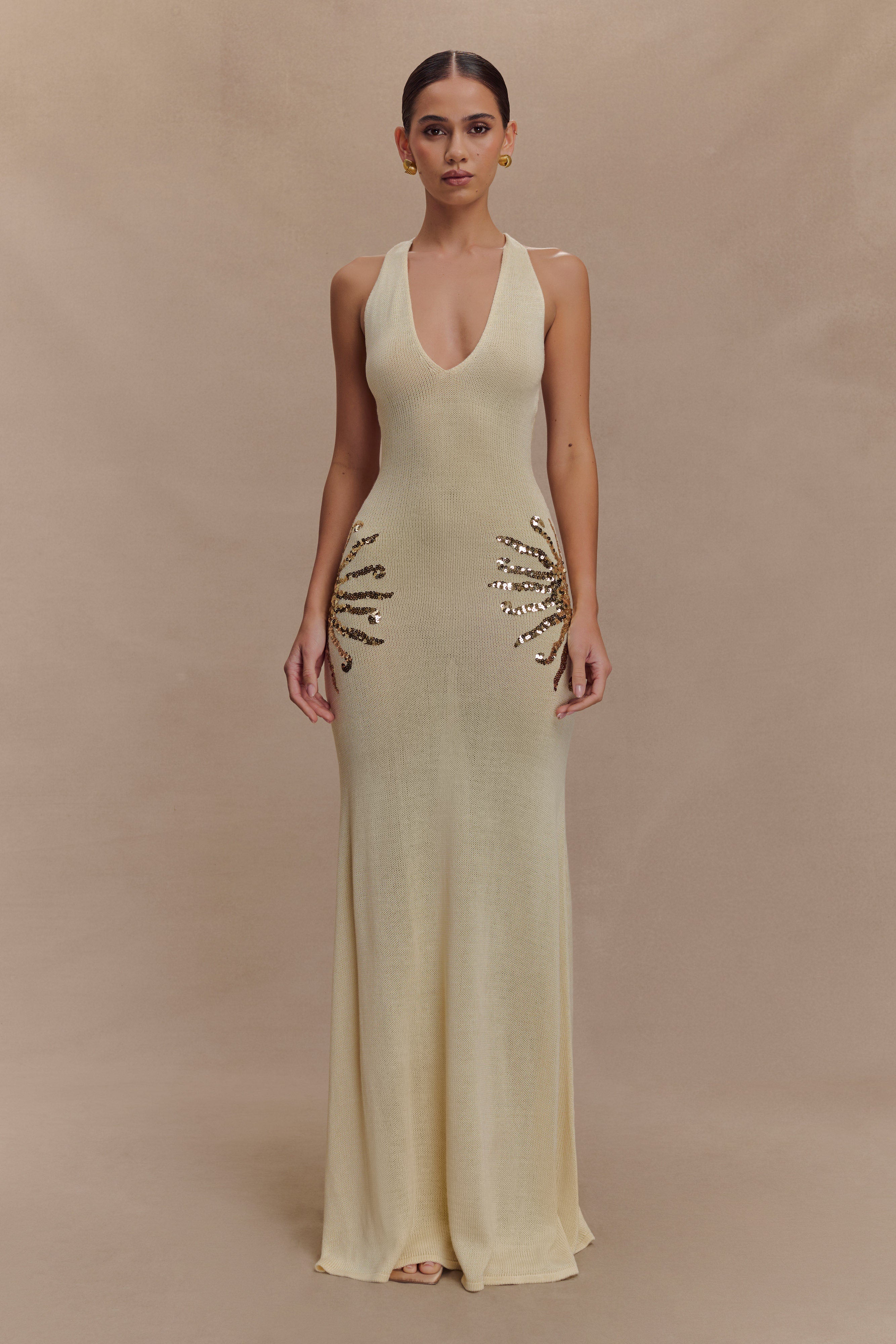 Alissa | Sequin Maxi Dress
