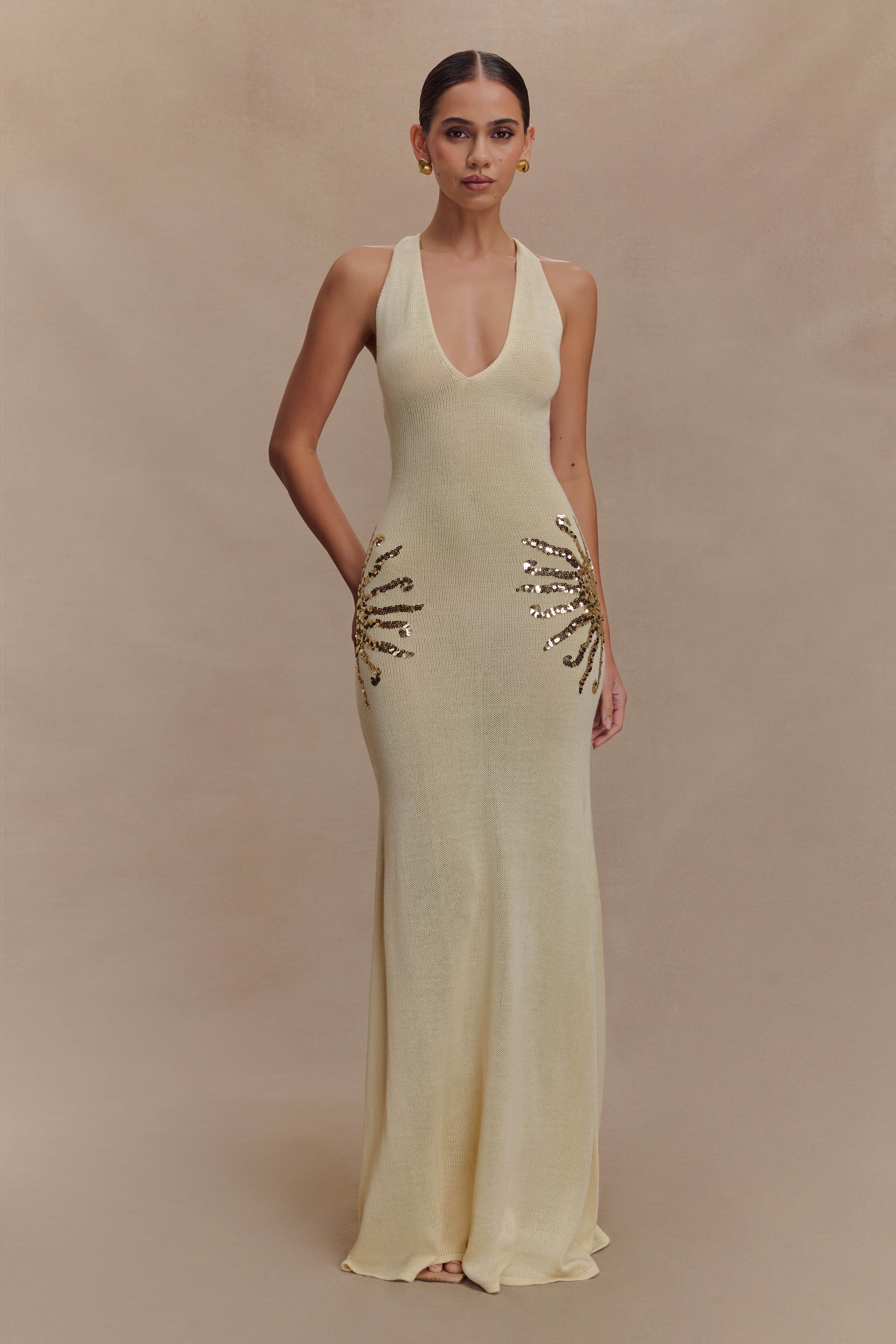 Alissa | Sequin Maxi Dress