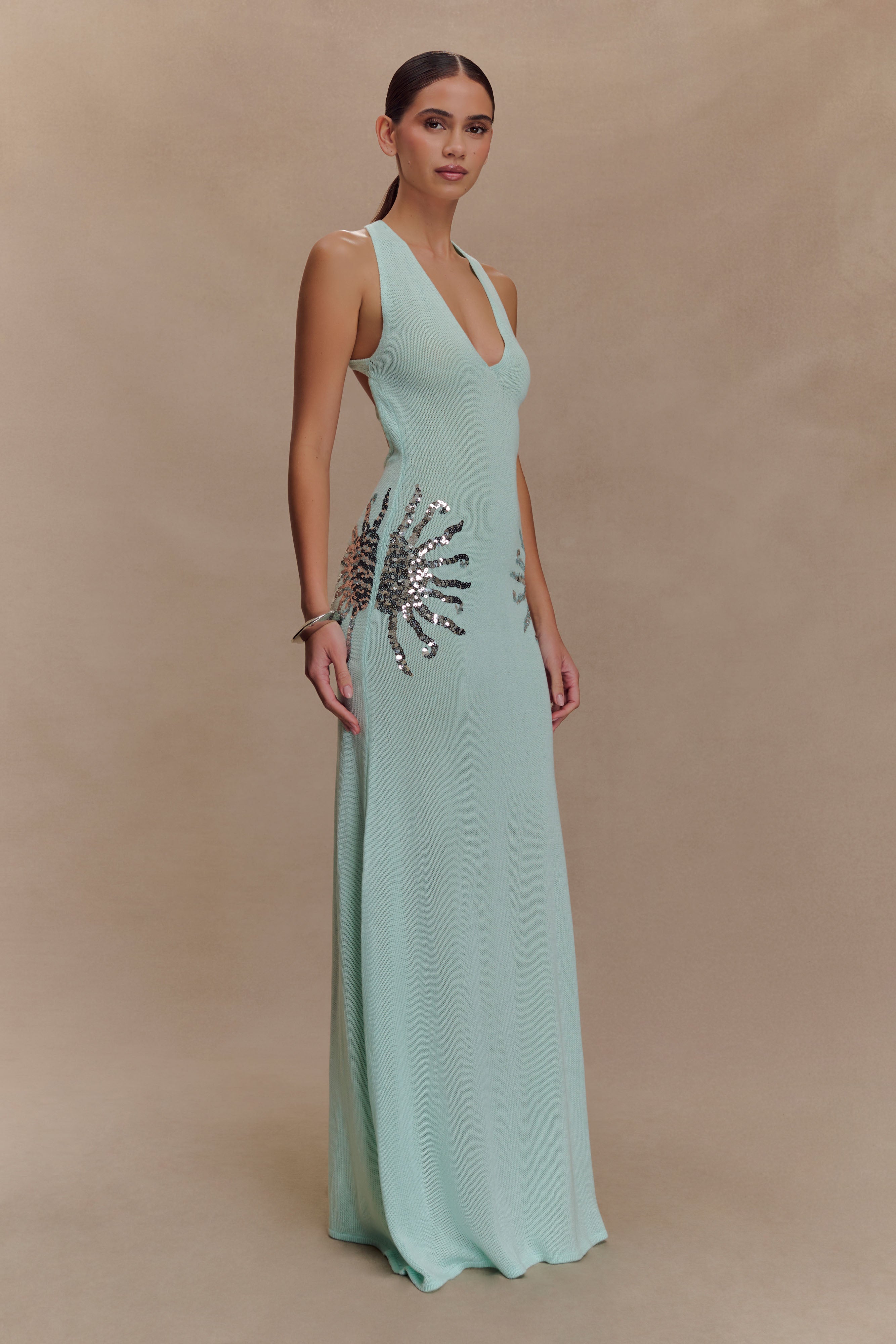 Alissa | Sequin Maxi Dress