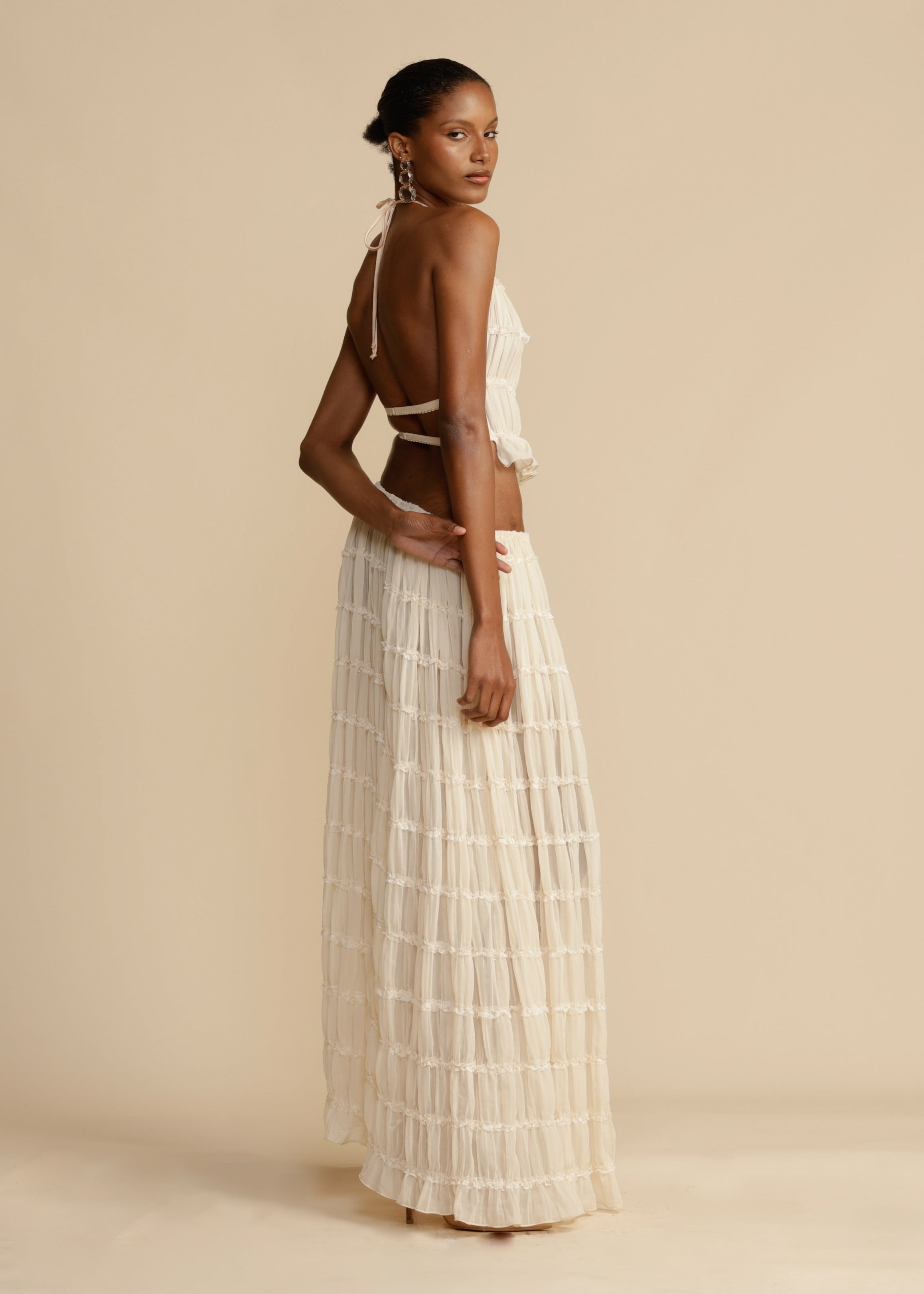 Delina | Ruffle Two-Piece Set