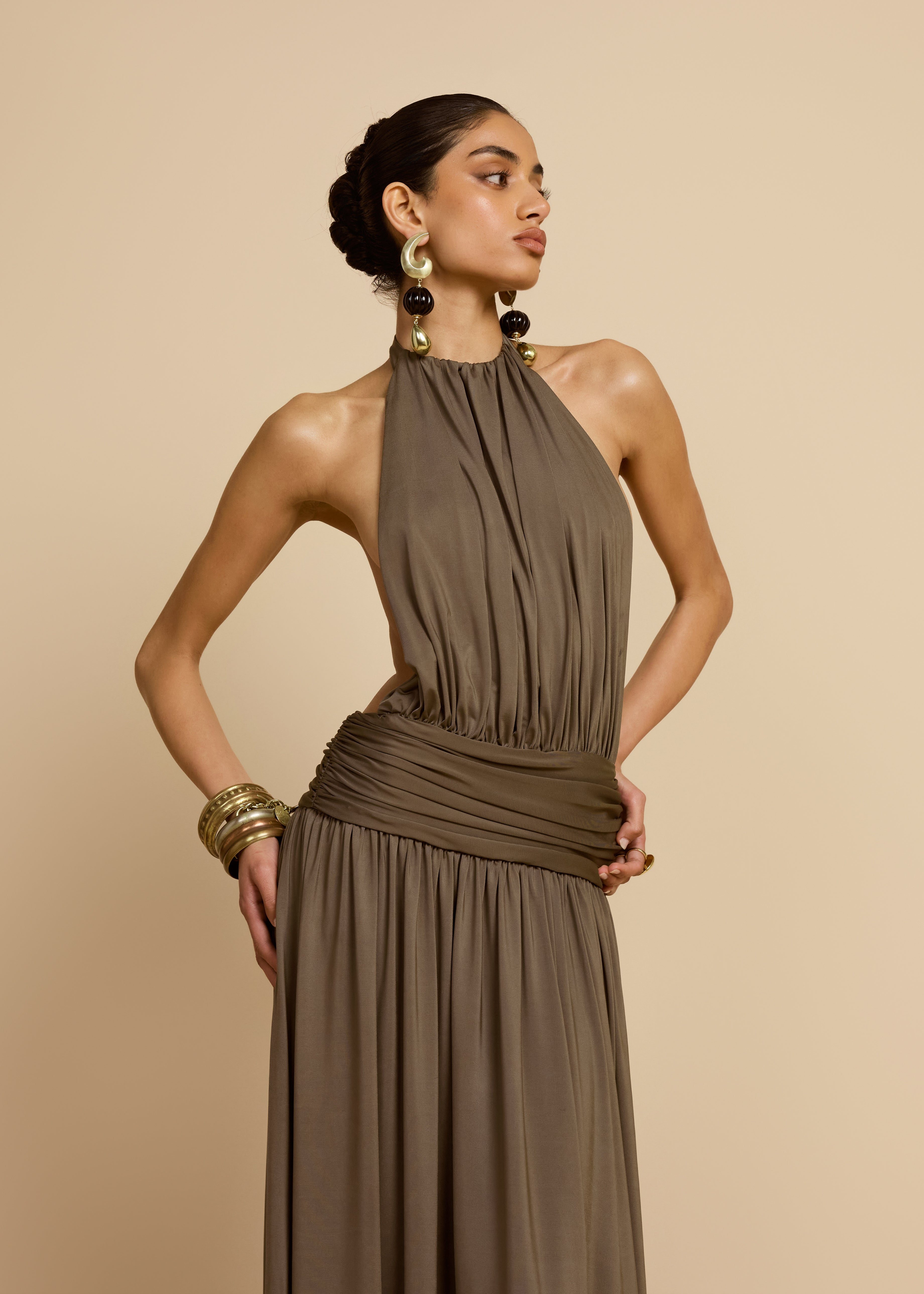 Santina | Elegant Maxi Dress