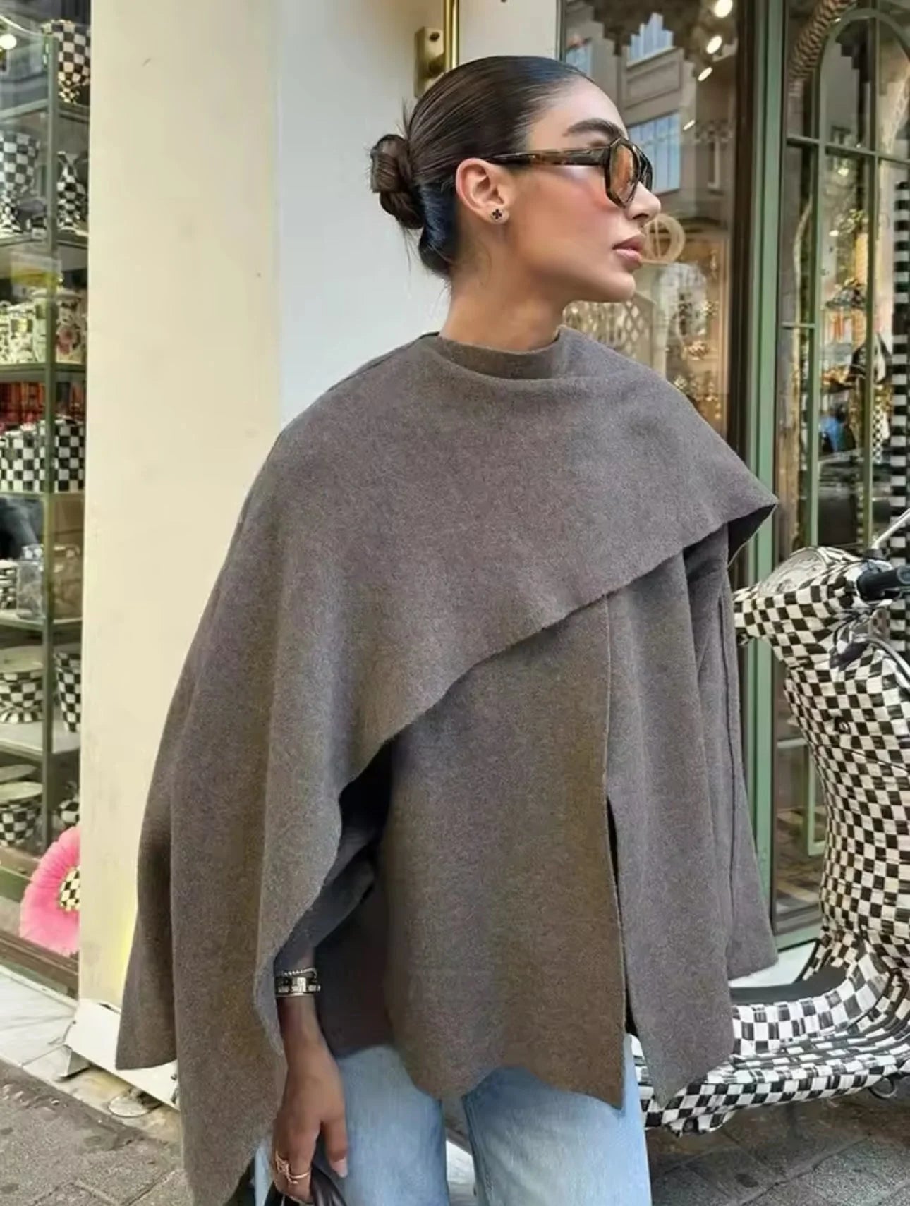 Claire | Cape Jacket