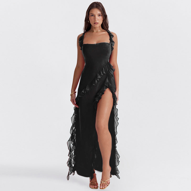 BLACK MAXI DRESS