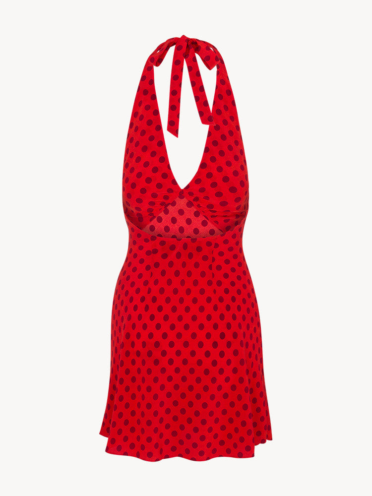 RED MINI DRESS