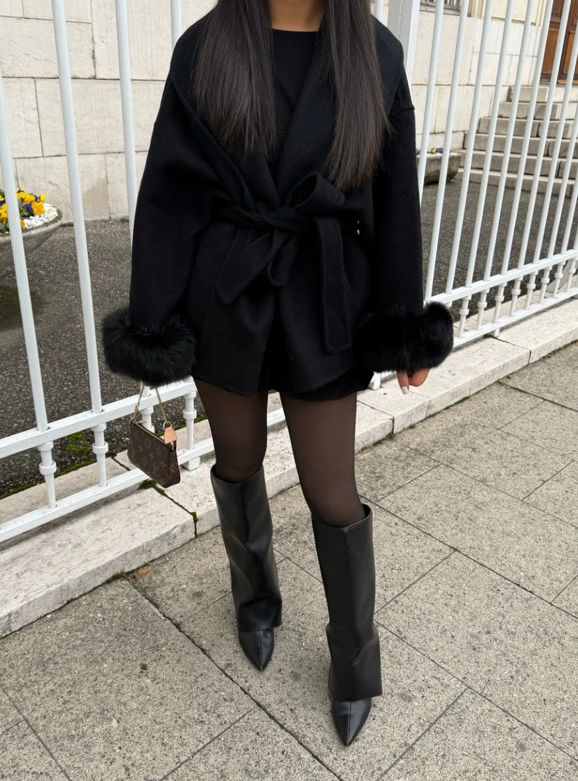 Ellie Woolcoat With Fur