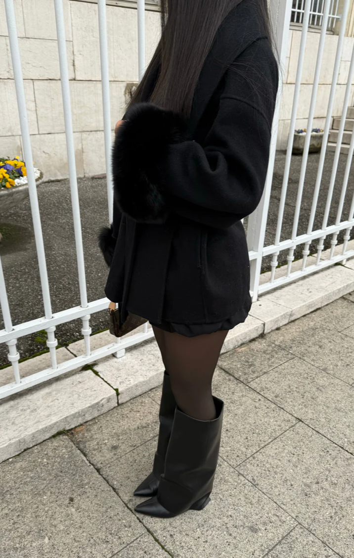 Ellie Woolcoat With Fur