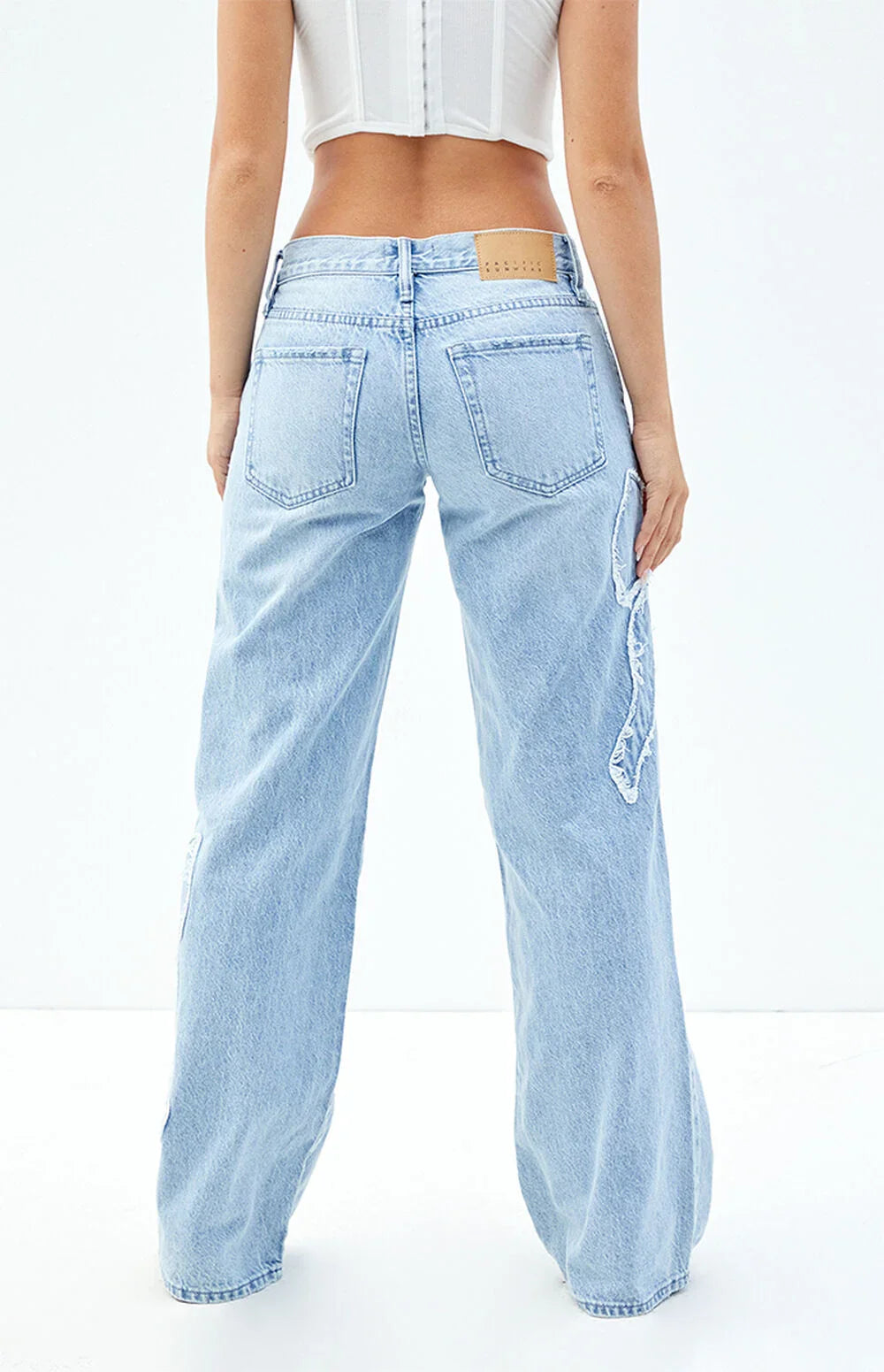Lily | Bow Tie Jeans