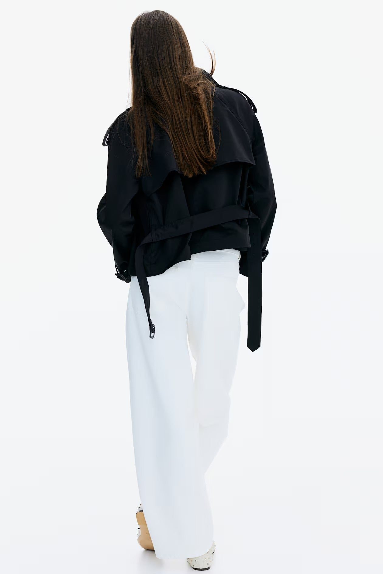 BLACK TRENCH COAT
