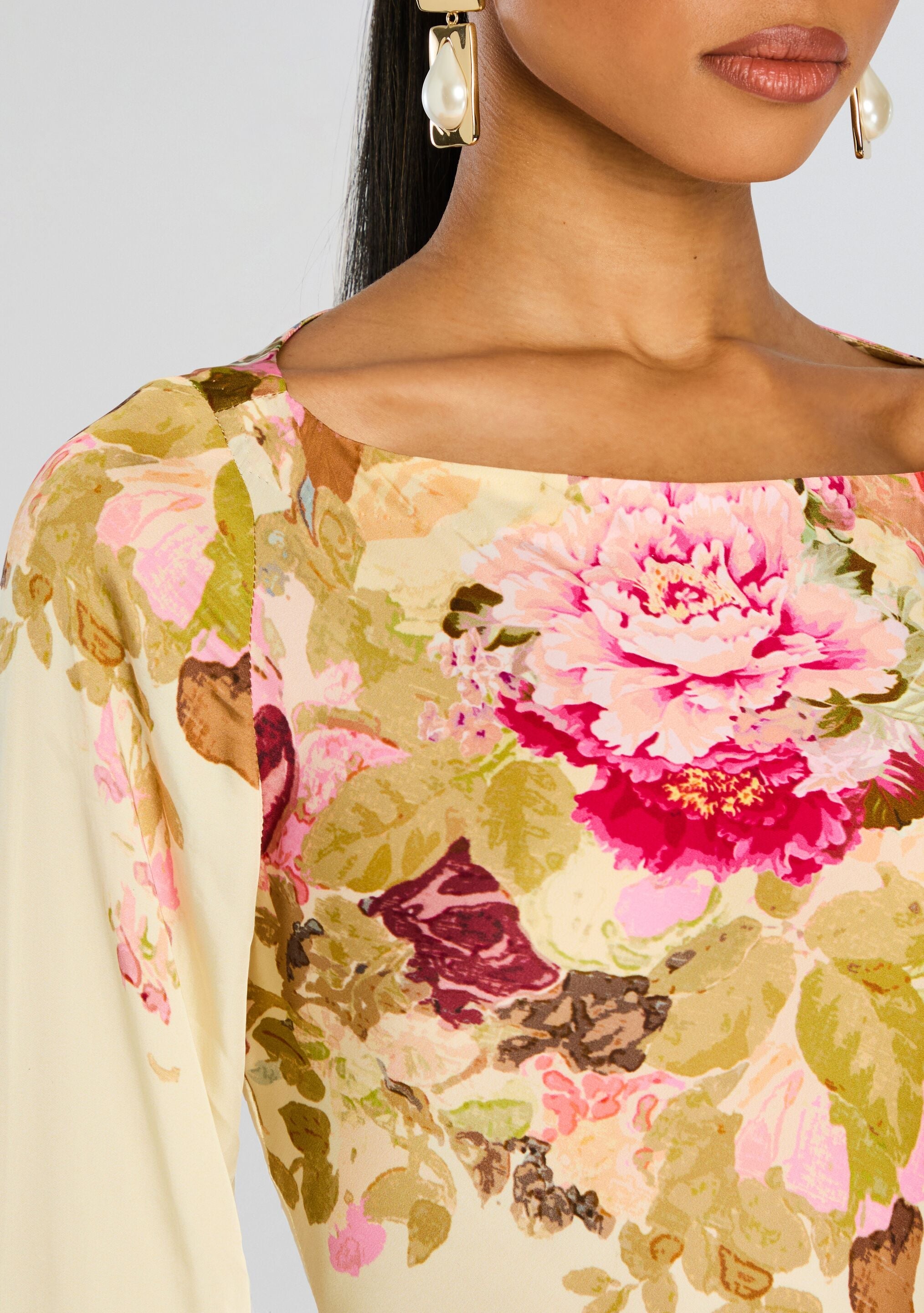 Kiera | Floral Maxi Dress