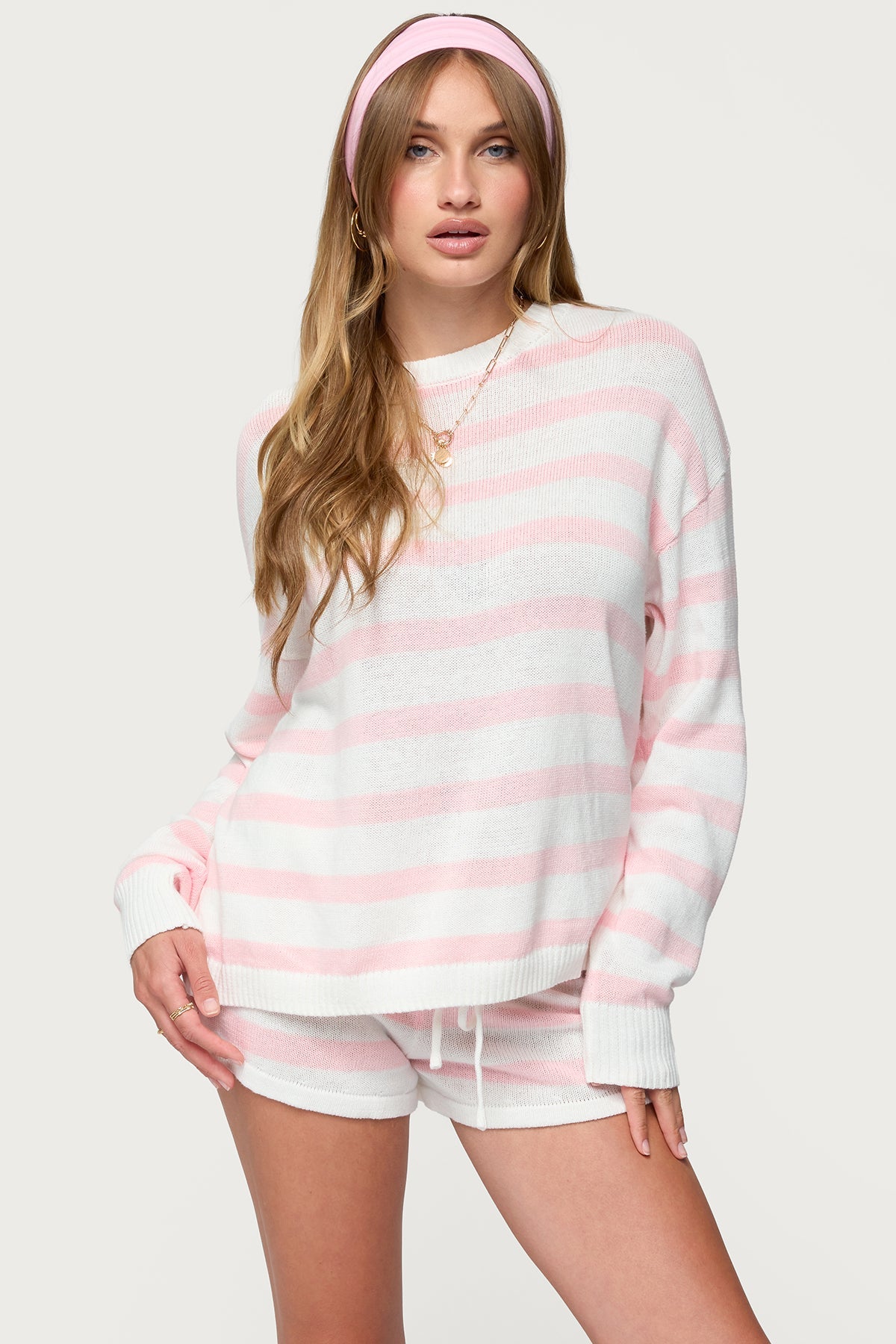 Estella | Striped Knit Set
