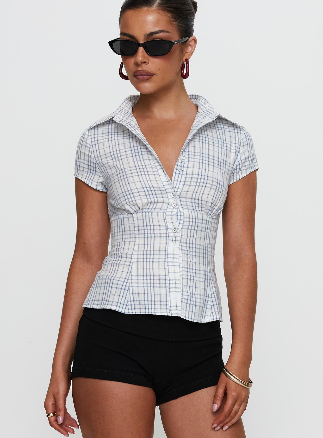 BLUE BLOUSE