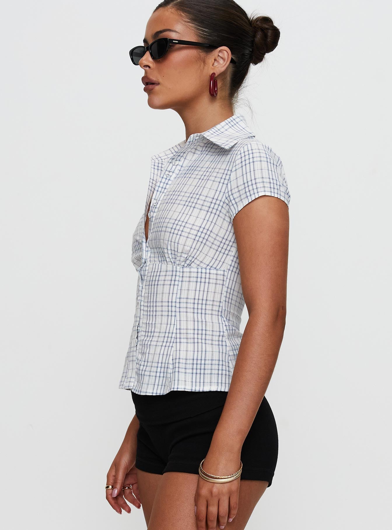 BLUE BLOUSE