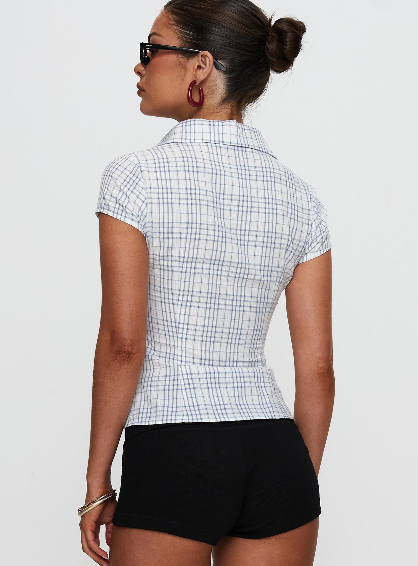 BLUE BLOUSE