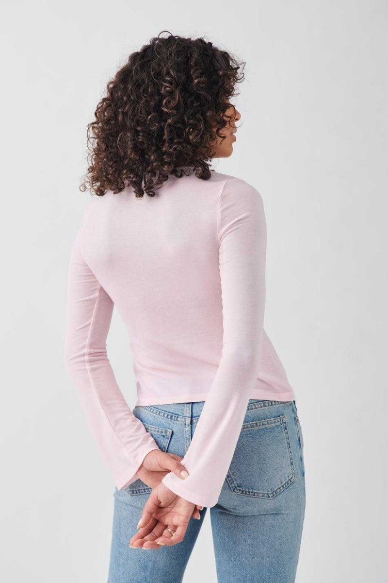 PINK TIE TOP
