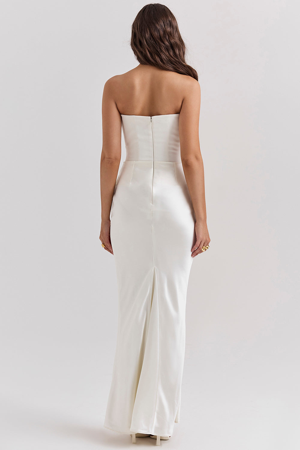 WHITE MAXI DRESS