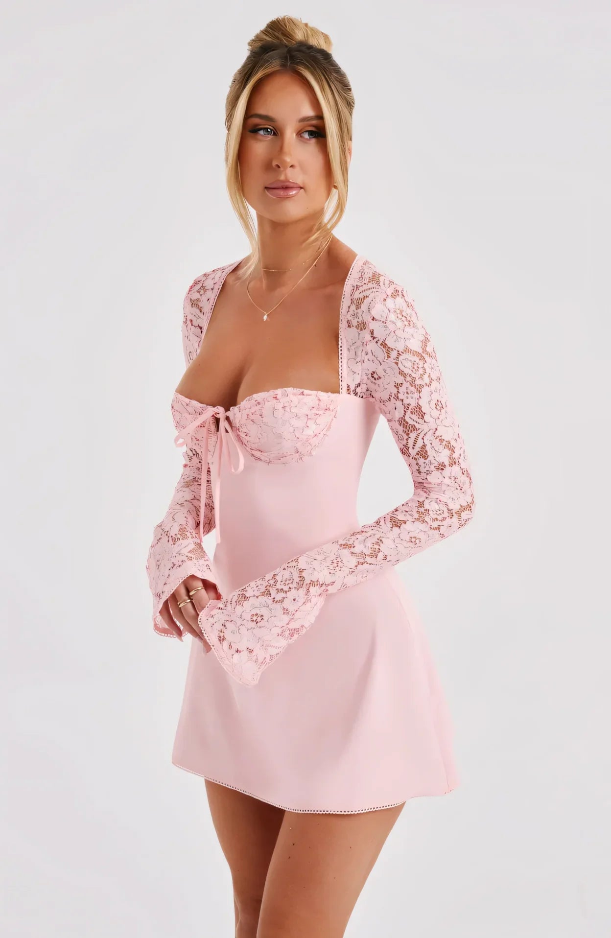 PINK MINI DRESS