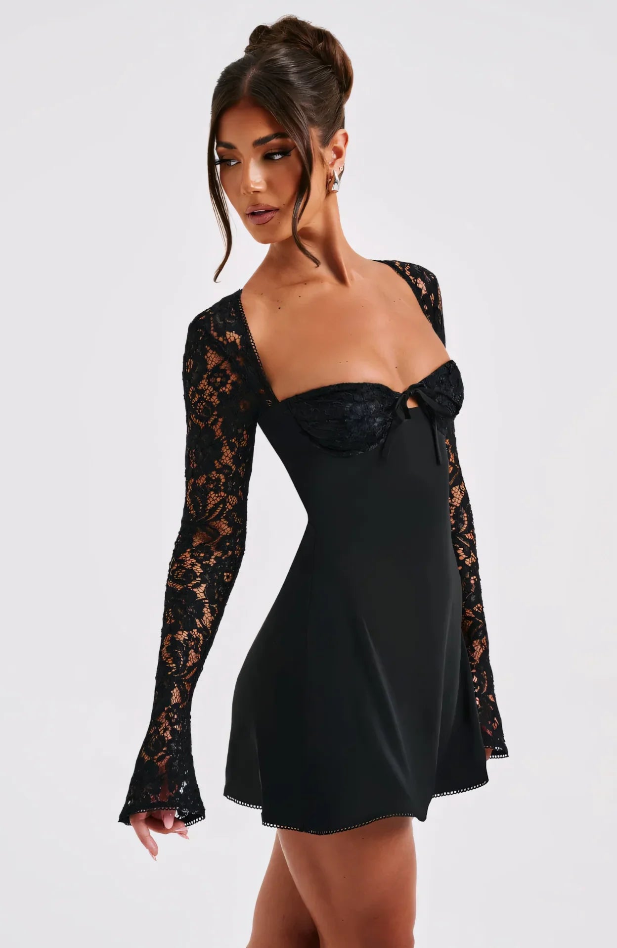 BLACK MINI DRESS