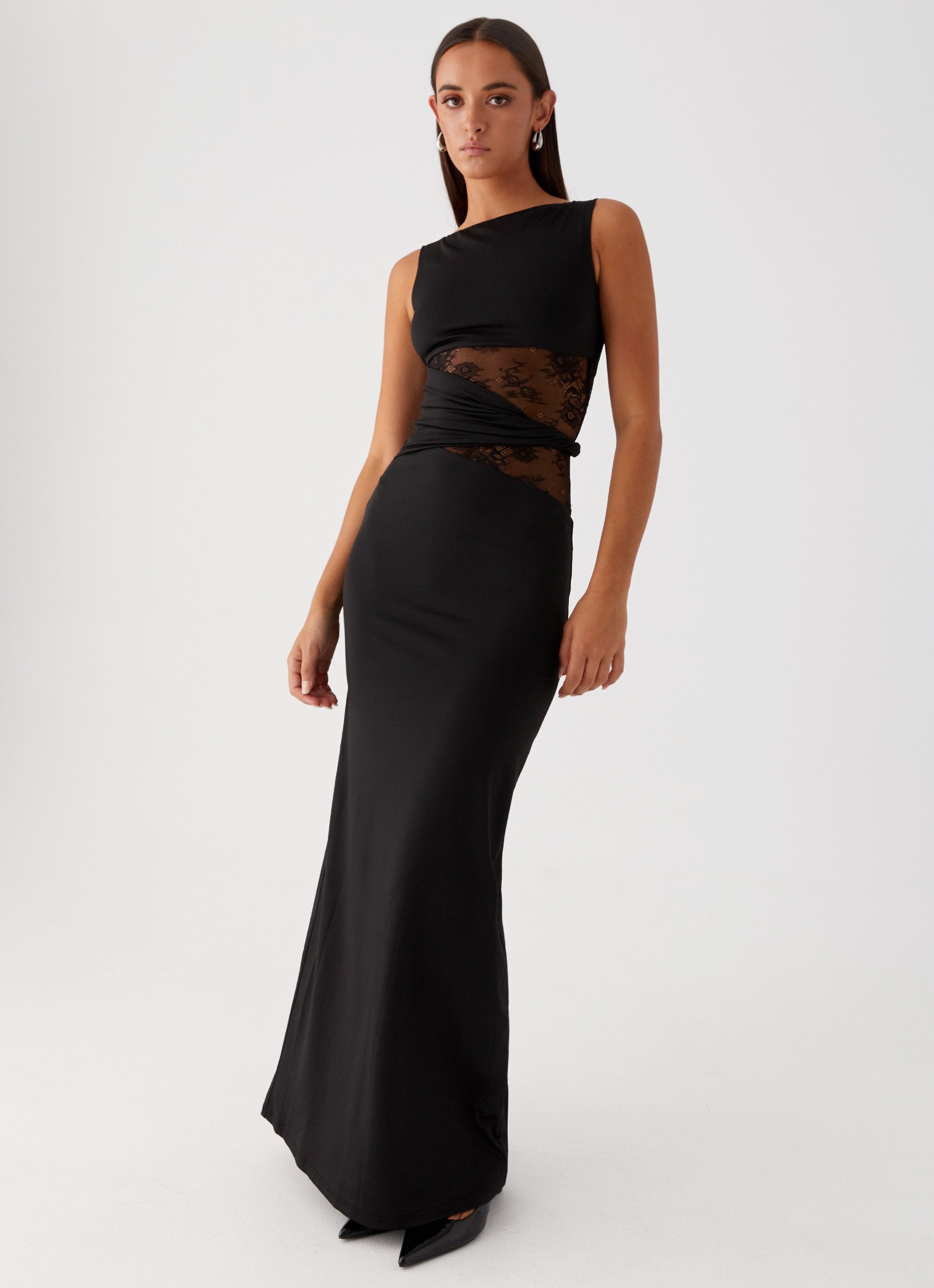 Liliana | Mesh Maxi Dress