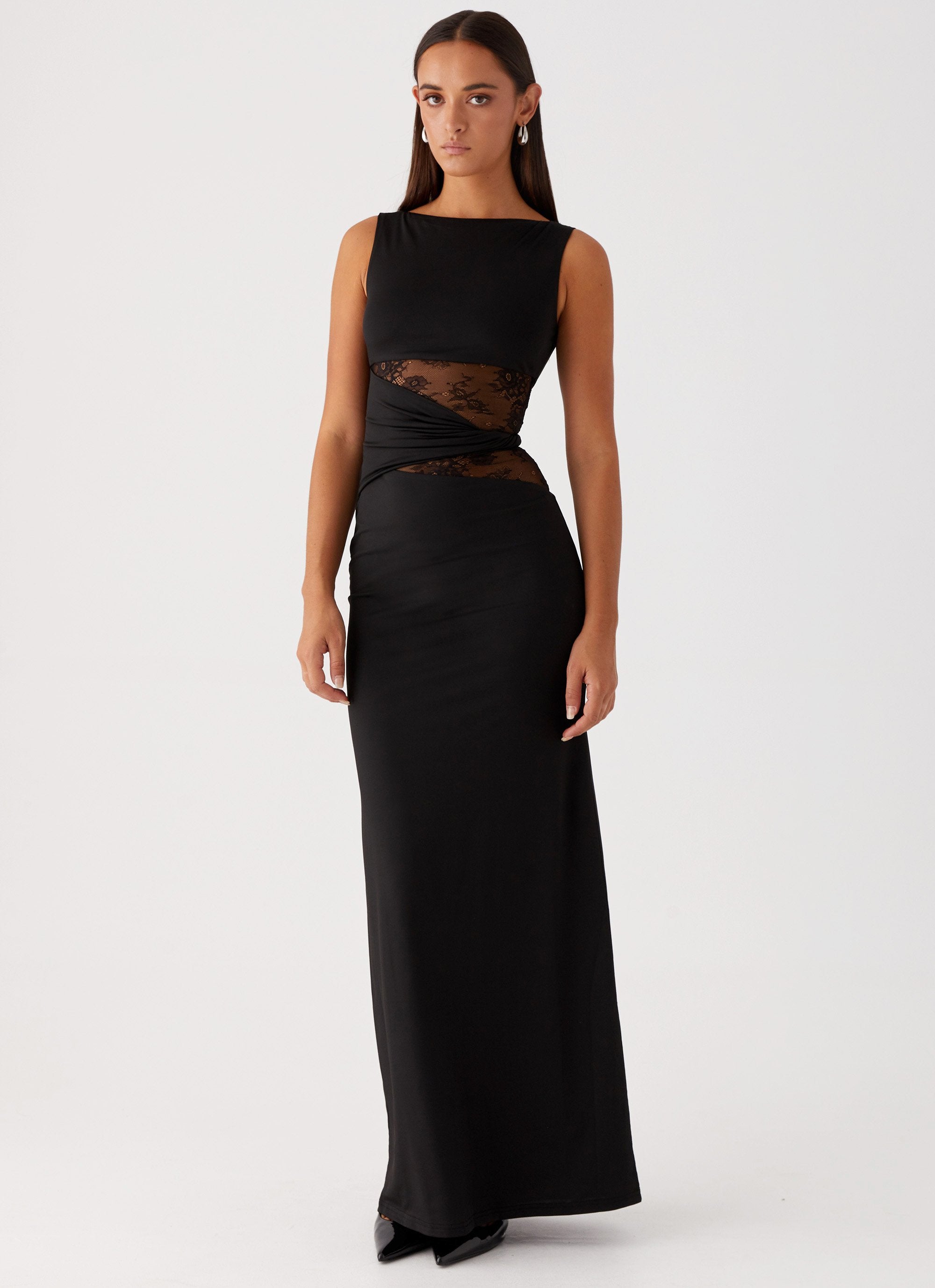 Liliana | Mesh Maxi Dress