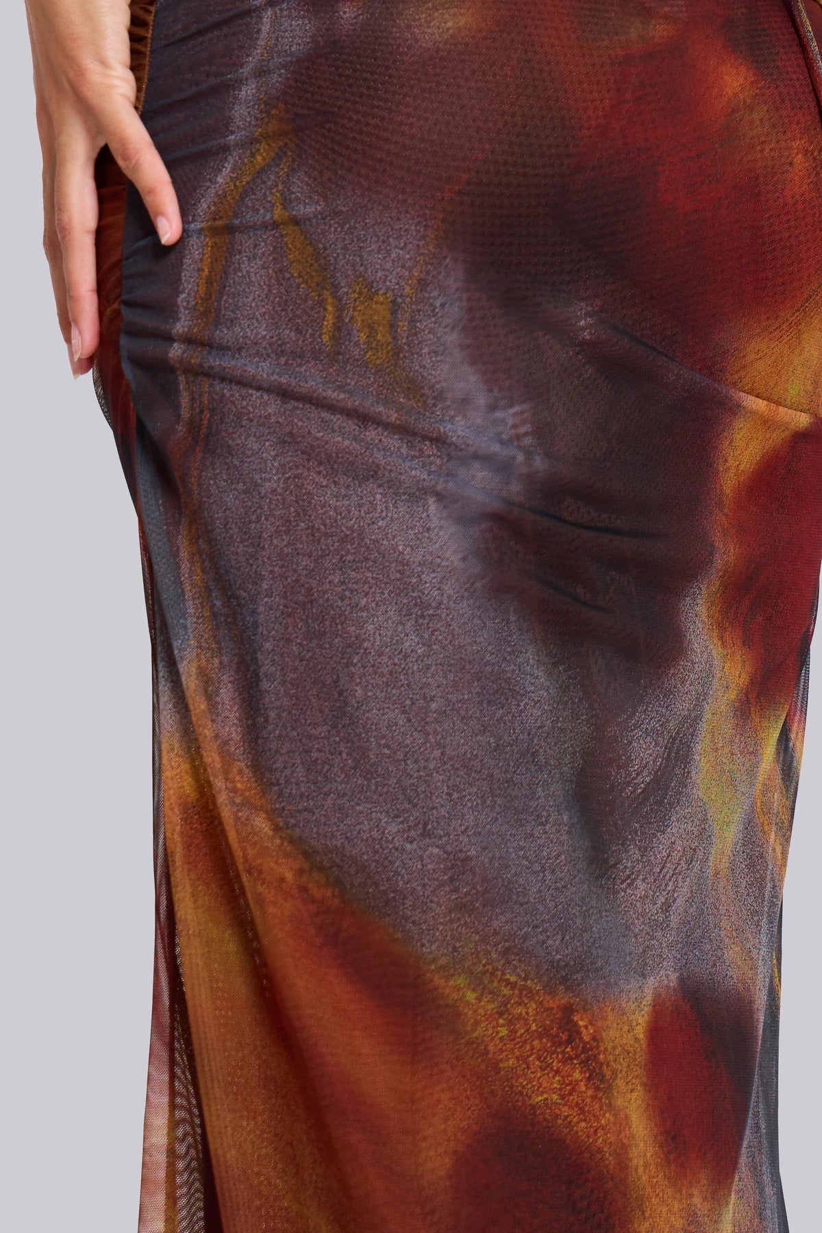 MULTICOLOR MAXI DRESS