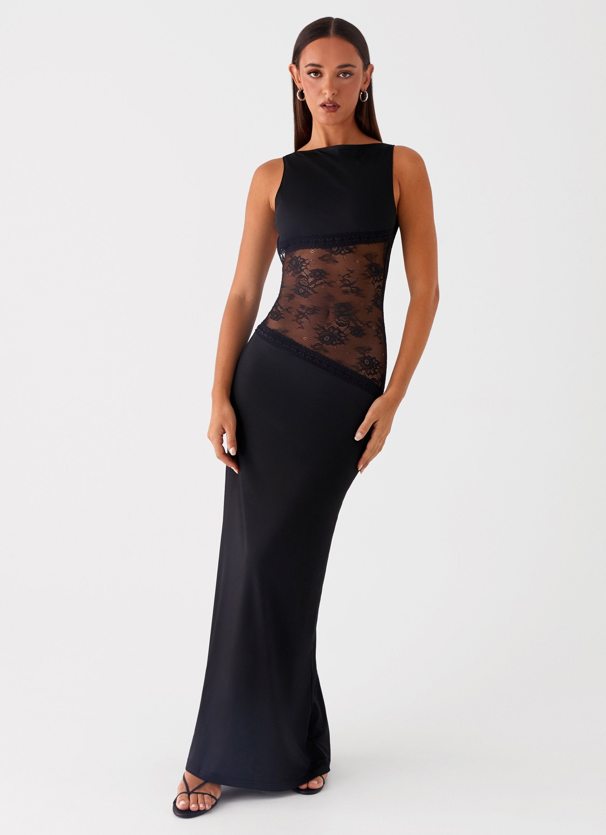 BLACK MAXI DRESS