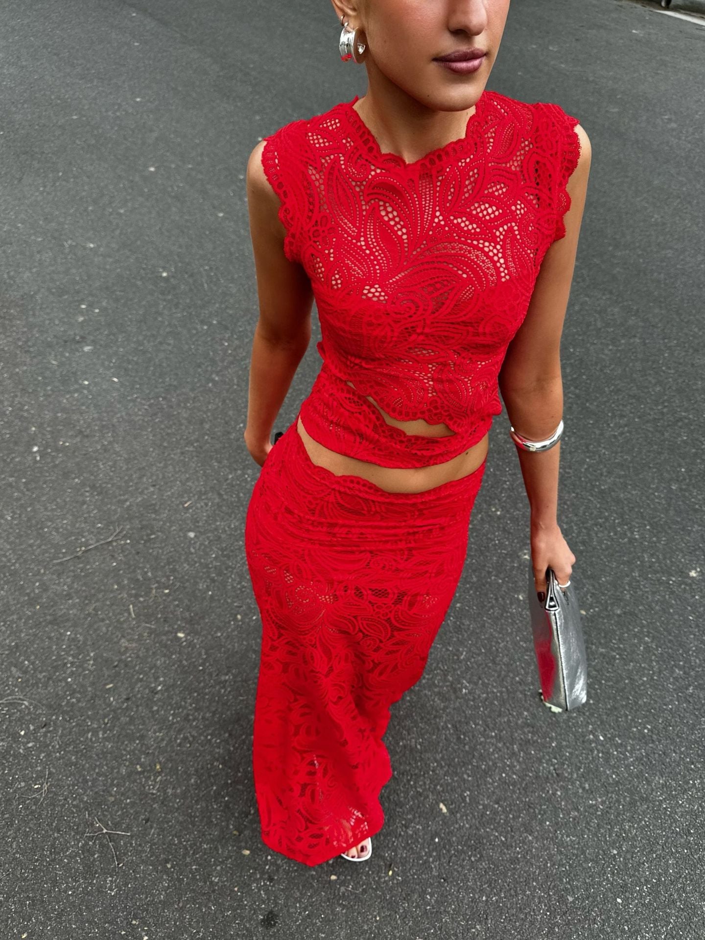 RED OUTFIT SET