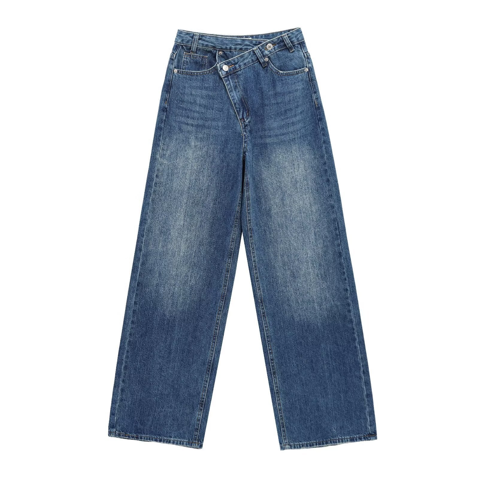 Izzy Overlapping Waistband Jeans