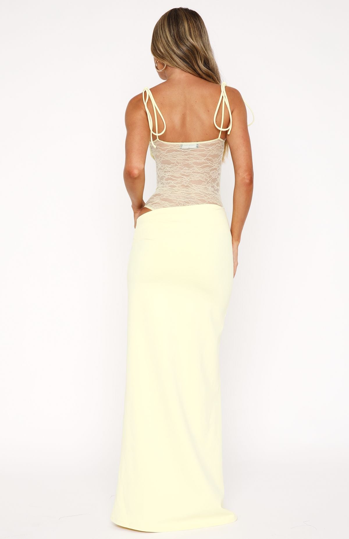YELLOW MAXI DRESS