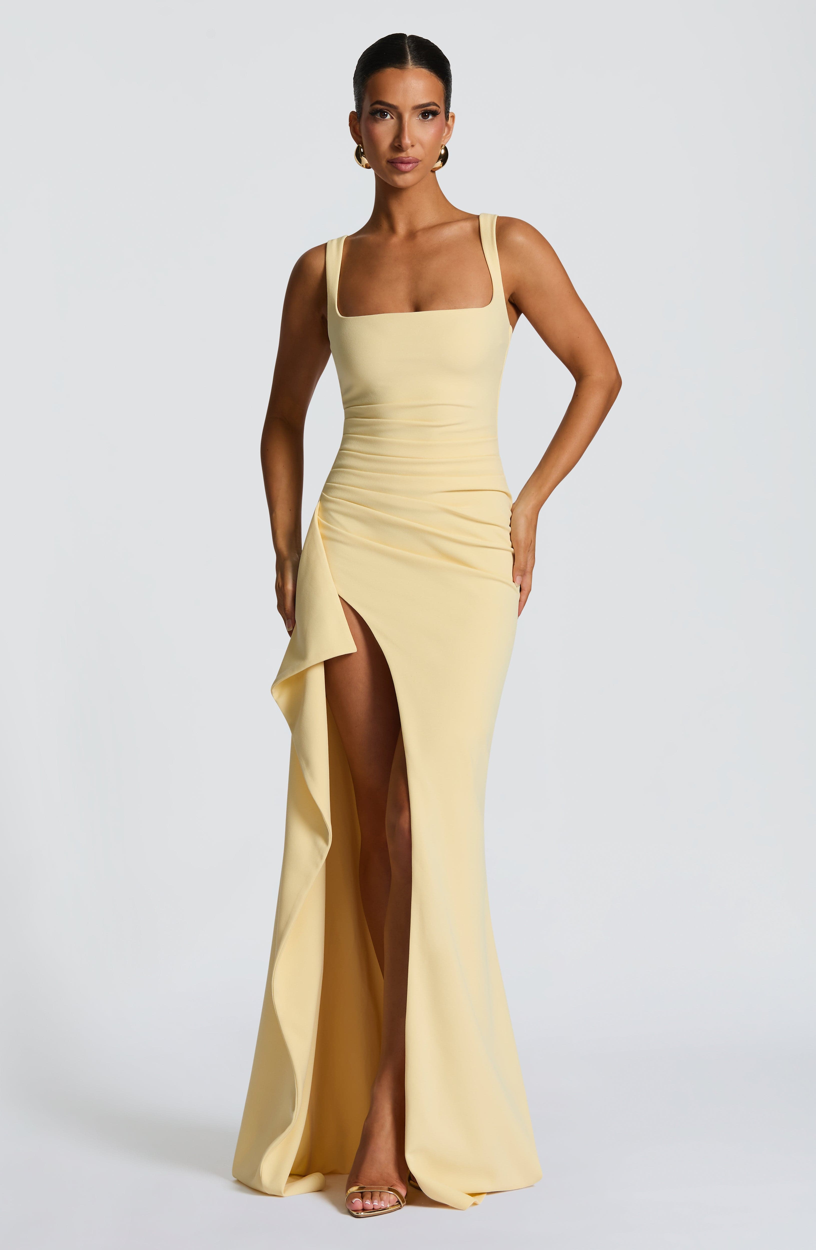 Lemon Maxi Dress