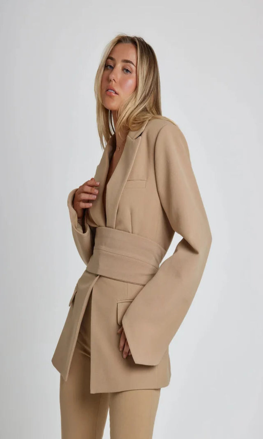 Alore Belted Blazer