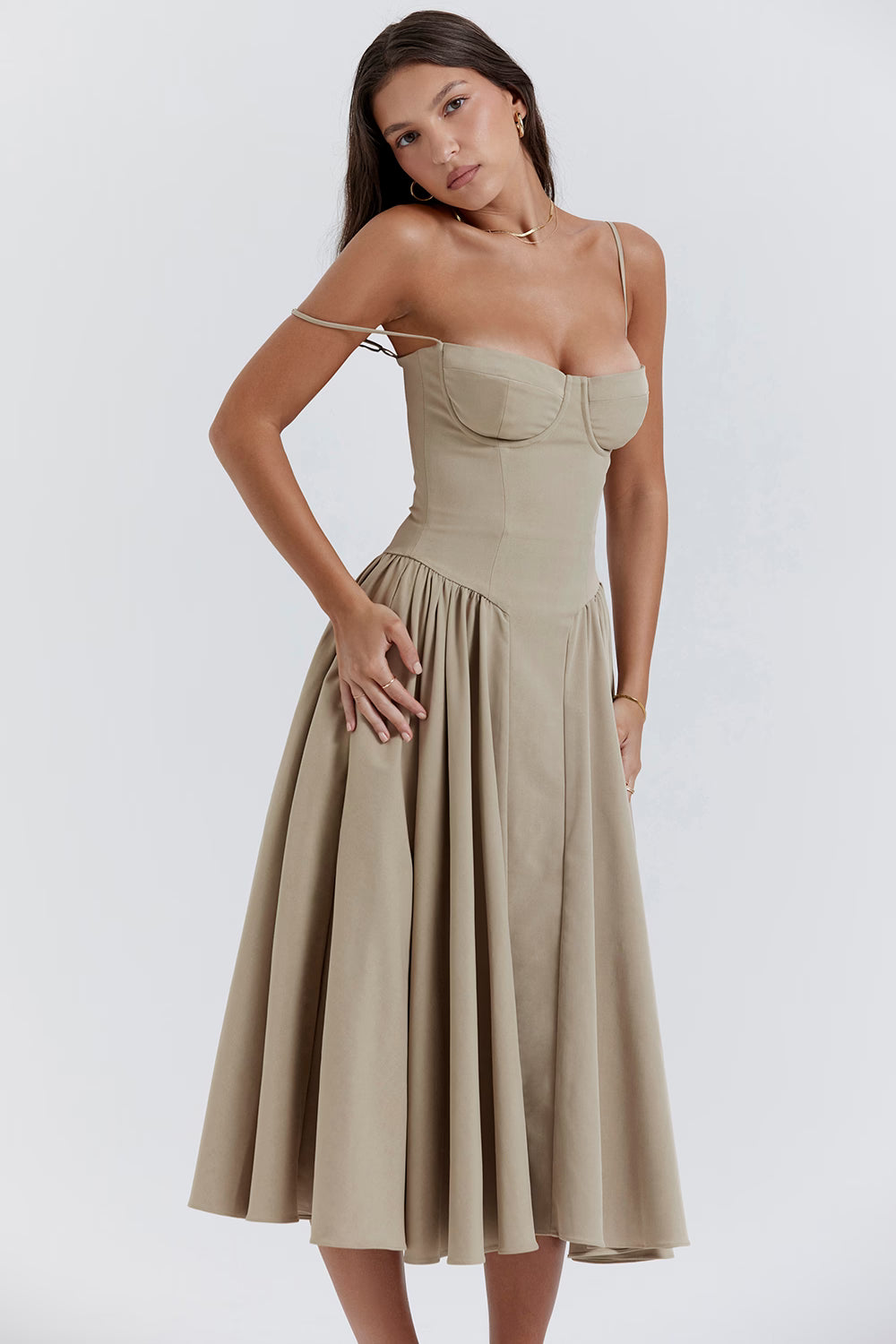 Lory | Elegant Midi Dress