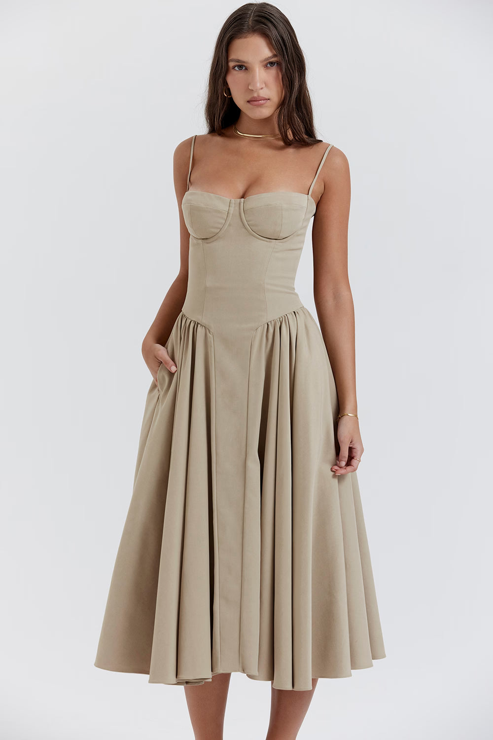 Lory | Elegant Midi Dress