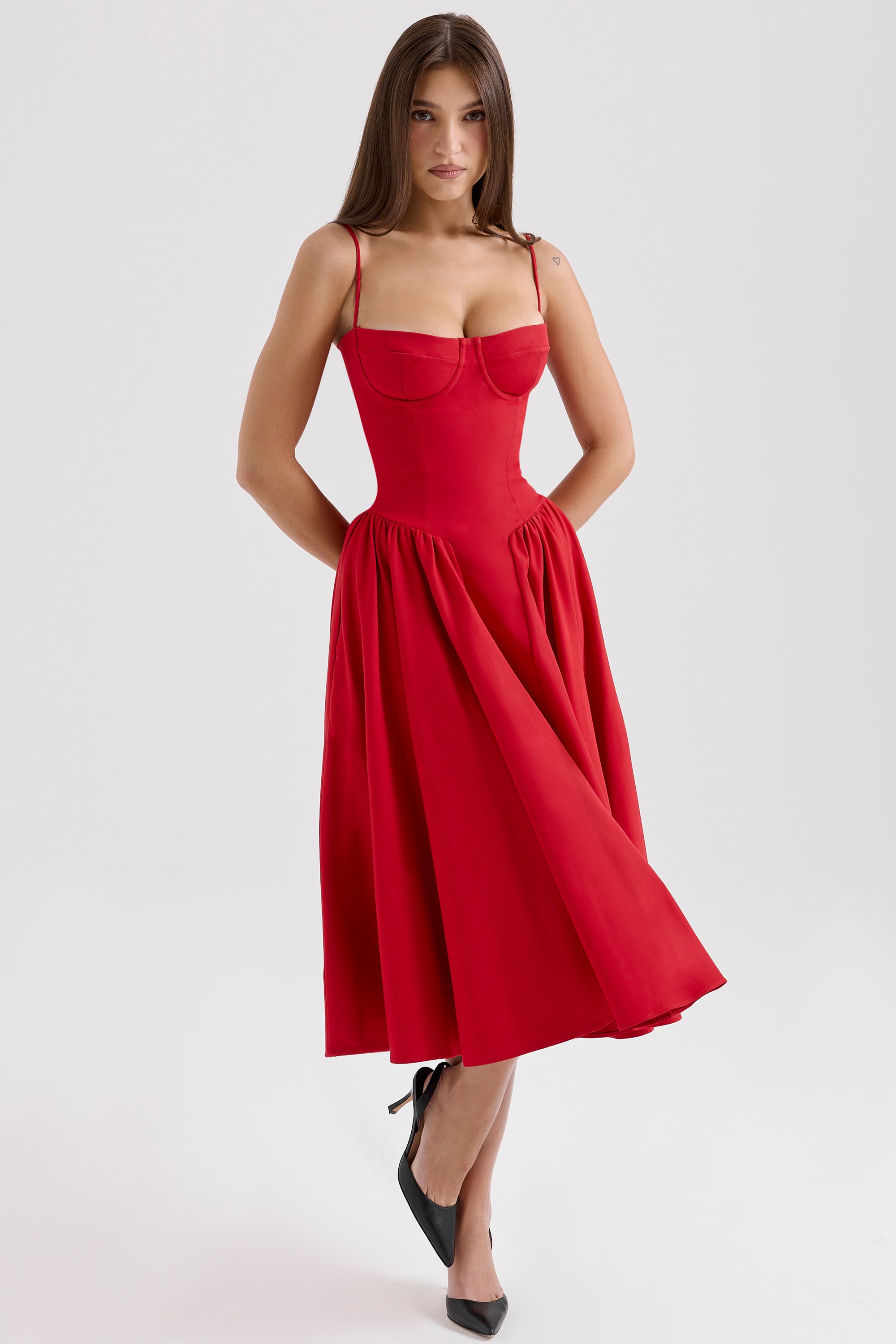 Lory | Elegant Midi Dress