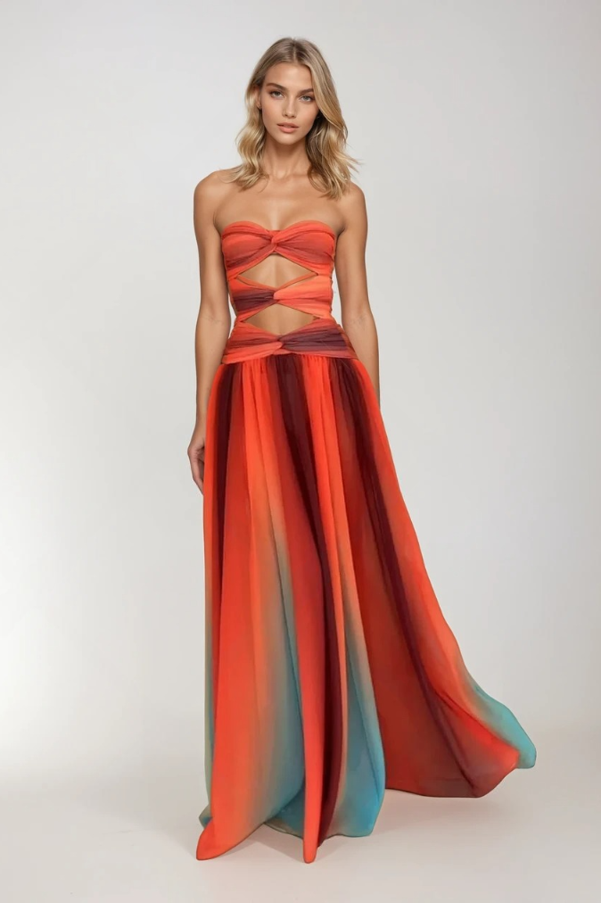 Jorissa | Multicolor Maxi Dress