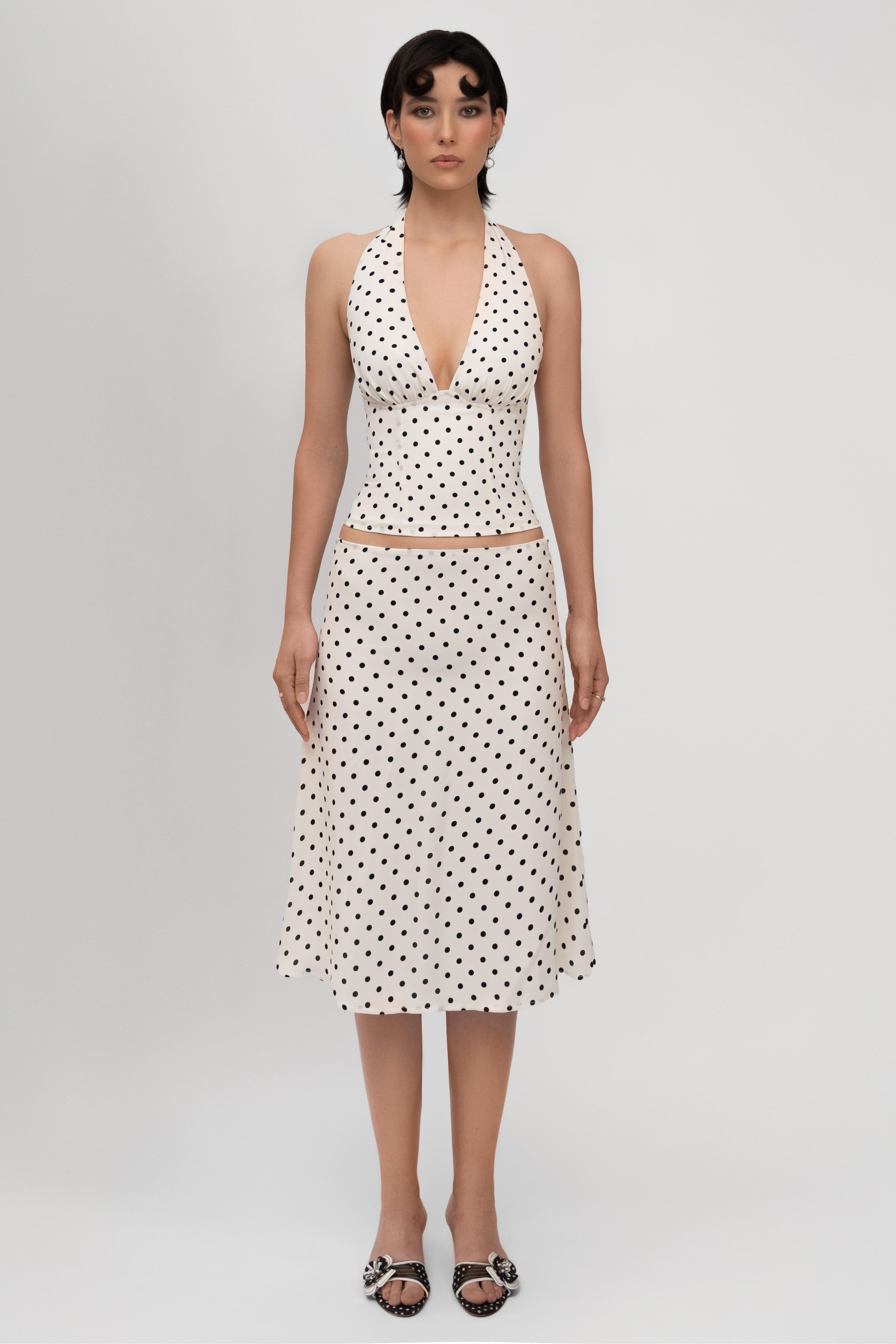 Lena | Polka Two-Piece Set
