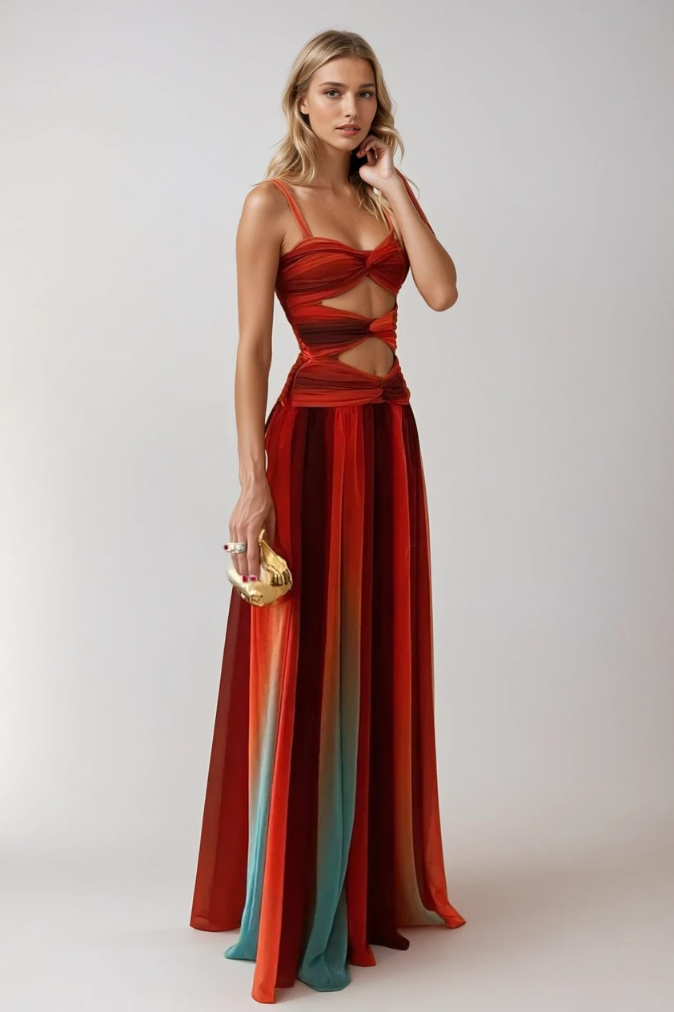 Jorissa | Multicolor Maxi Dress