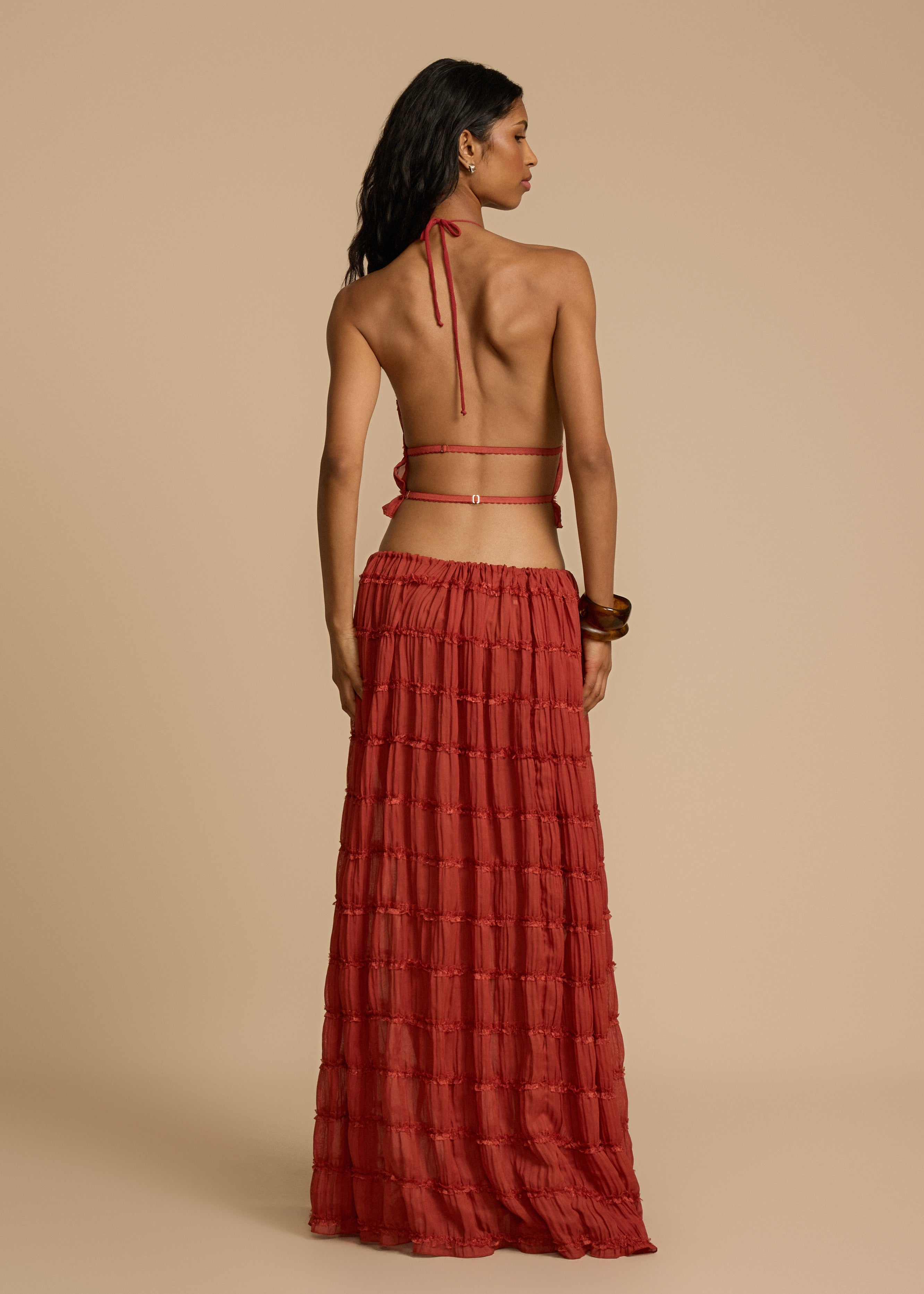 Delina | Ruffle Two-Piece Set