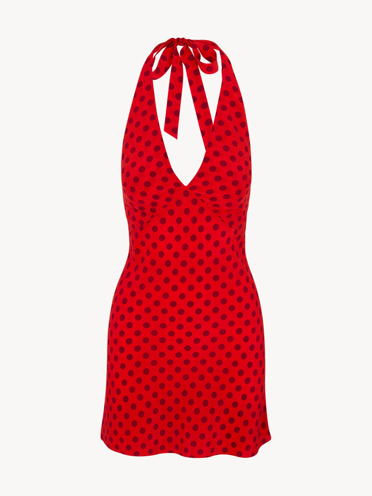 RED MINI DRESS