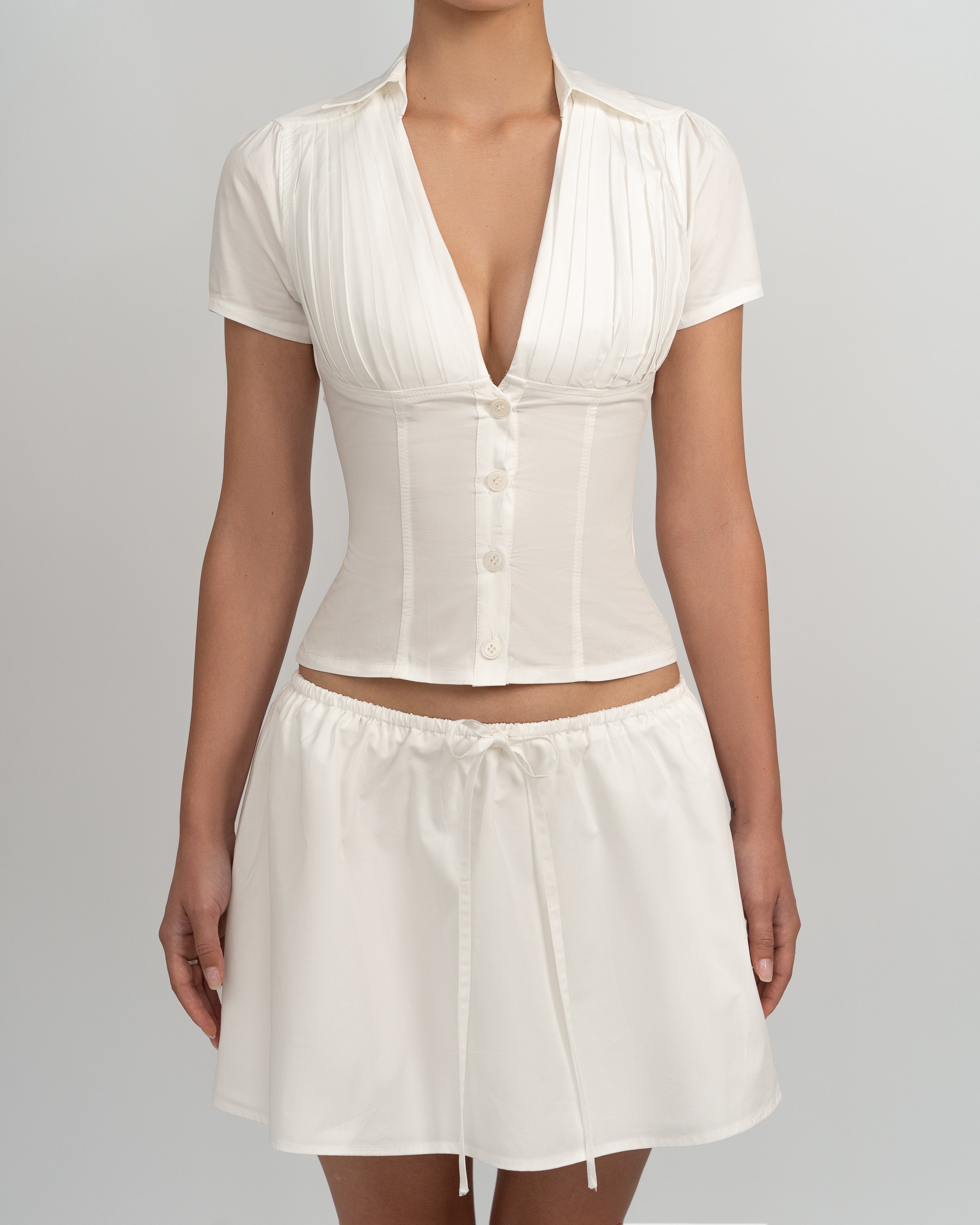 WHITE BLOUSE