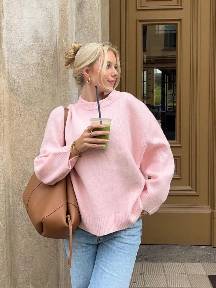 Eline Pink Sweater
