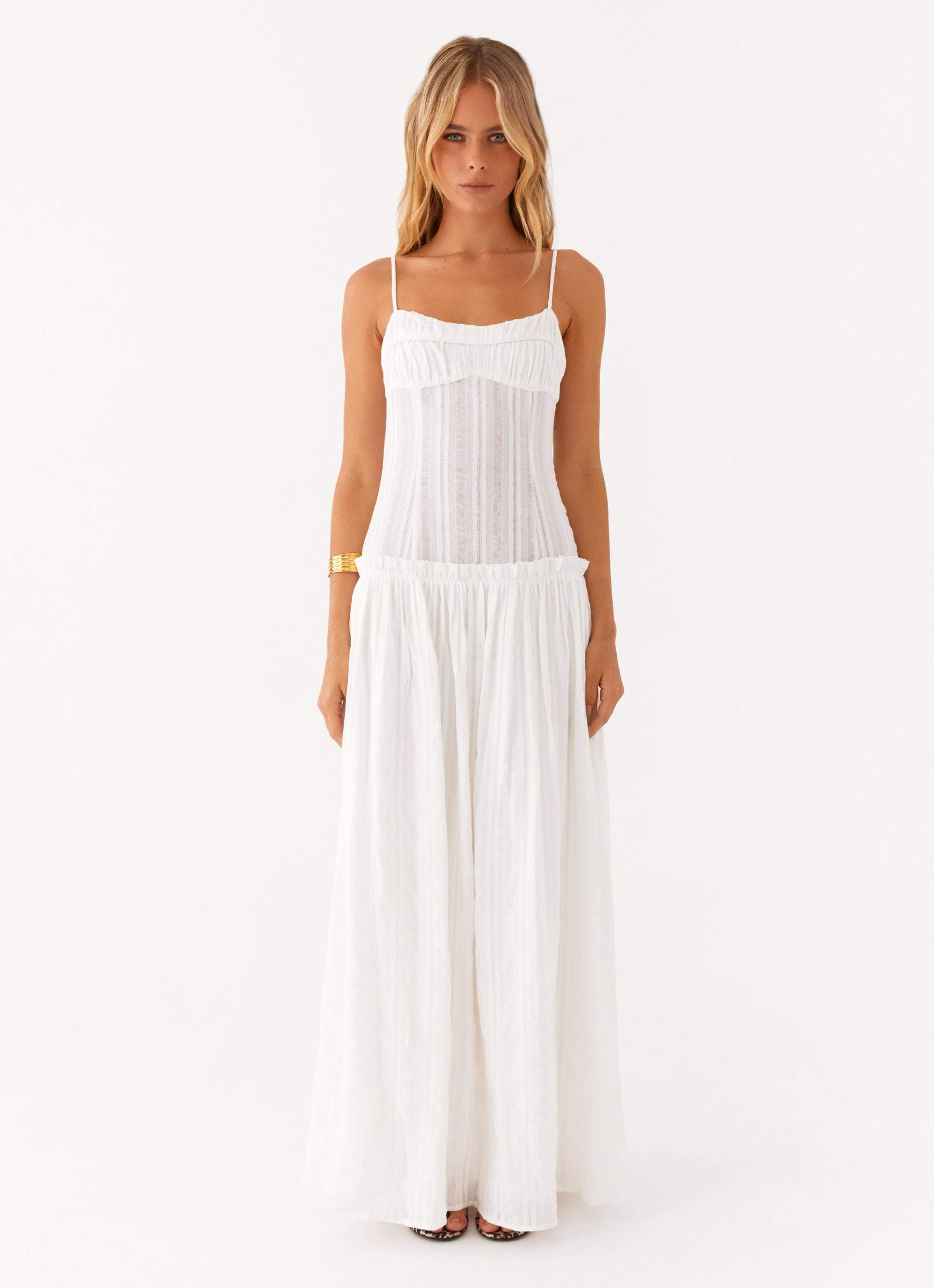 Lucy | Mesh Maxi Dress