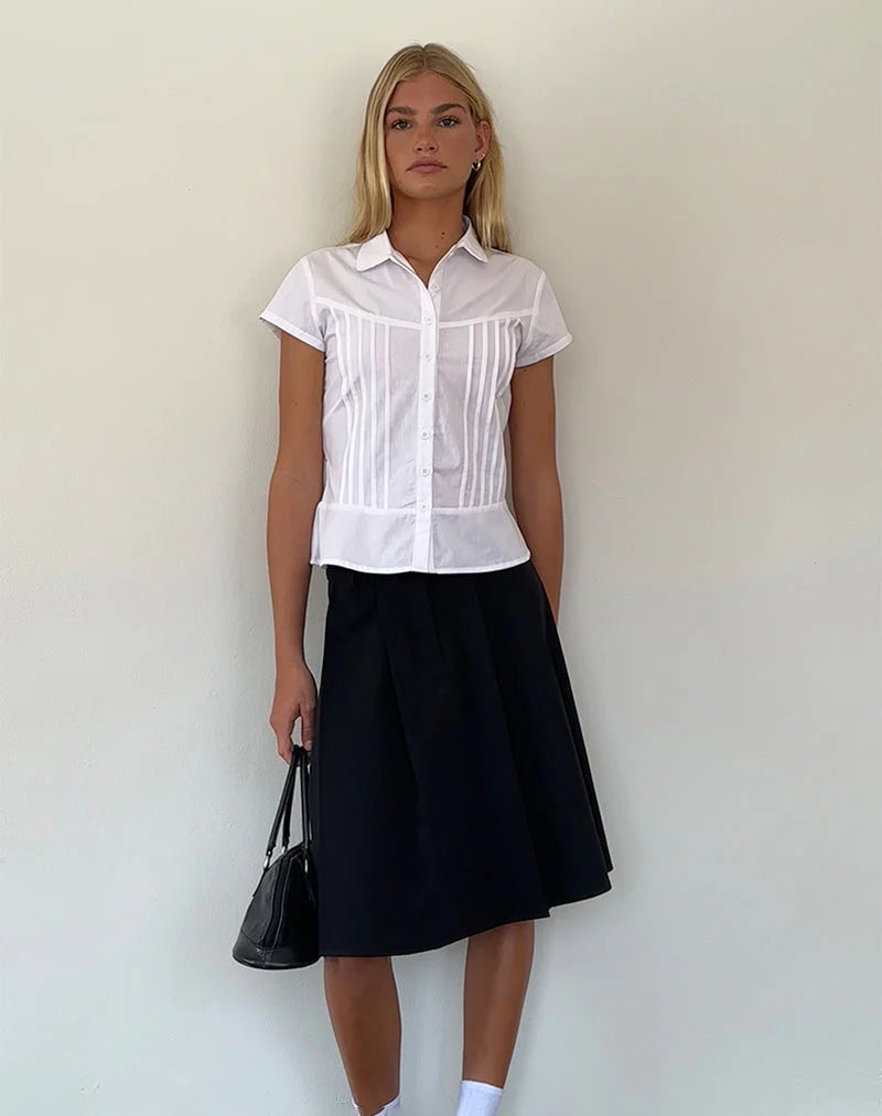 WHITE BLOUSE