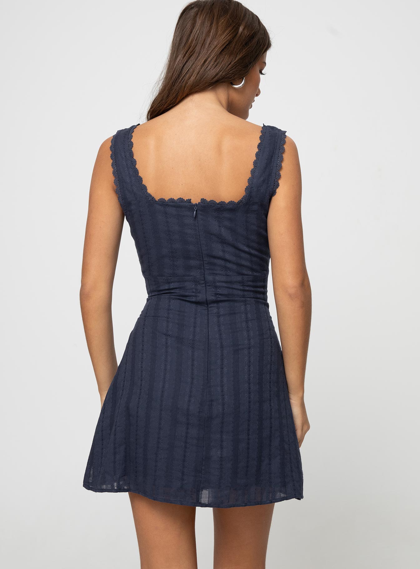 BLUE MINI DRESS