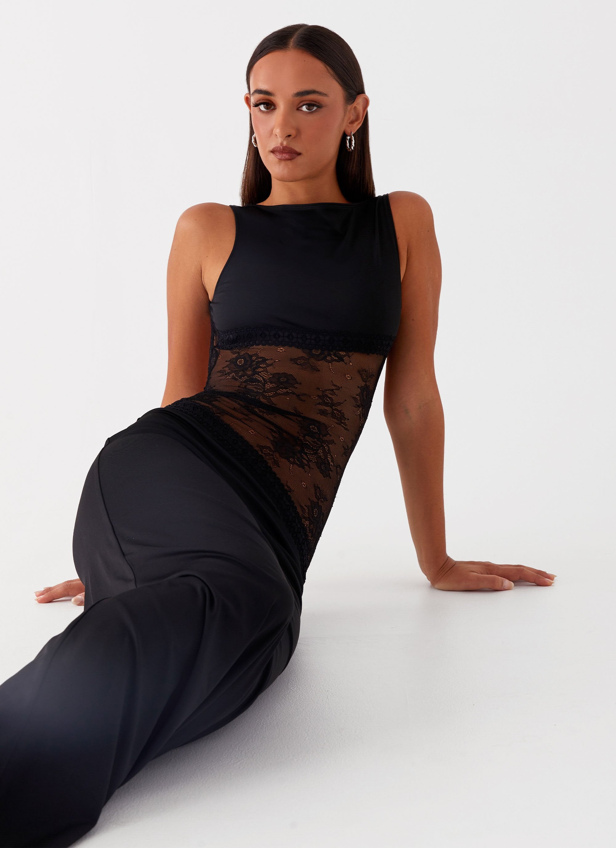 BLACK MAXI DRESS